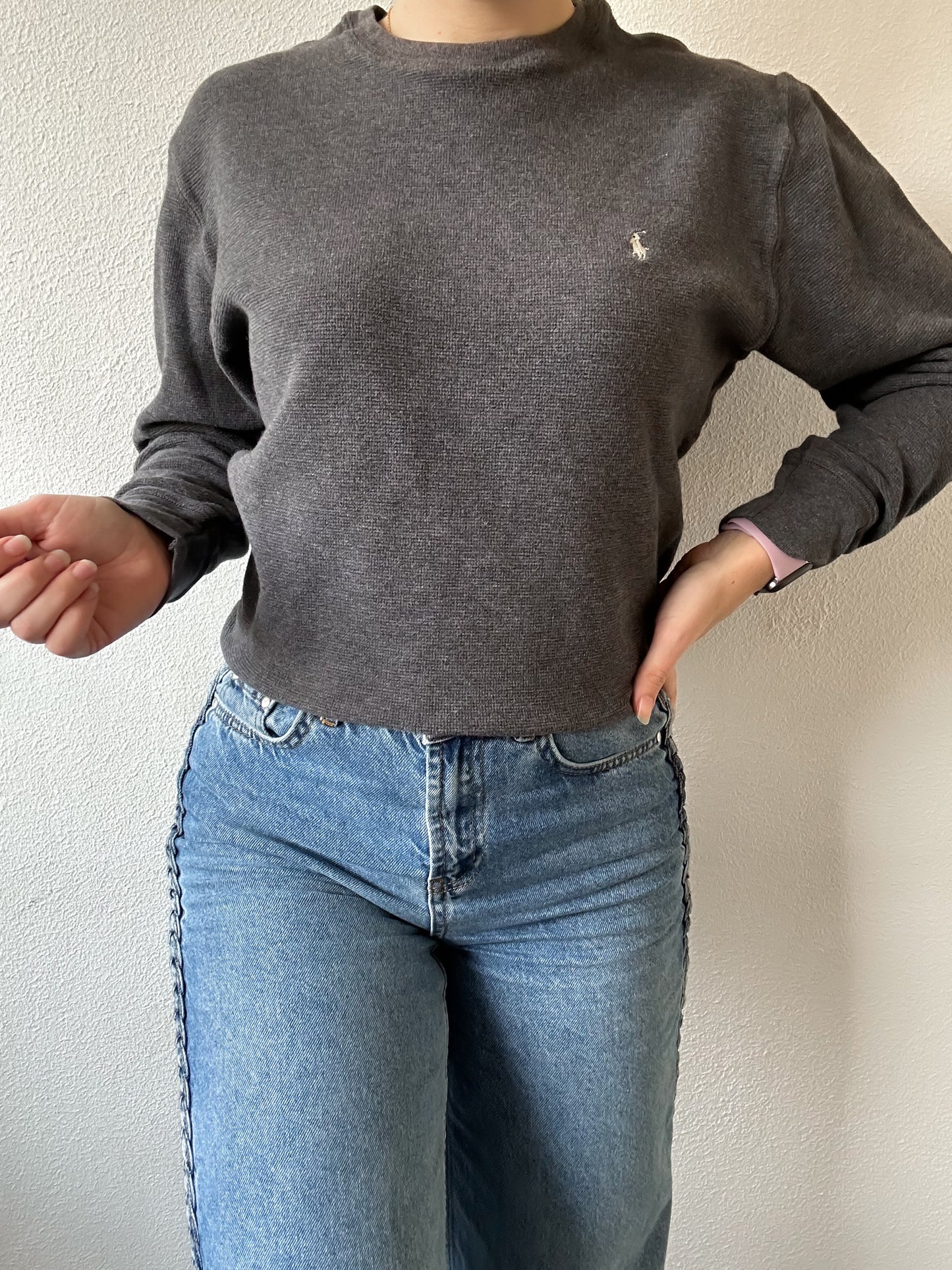 Ralph Lauren waffle knit L