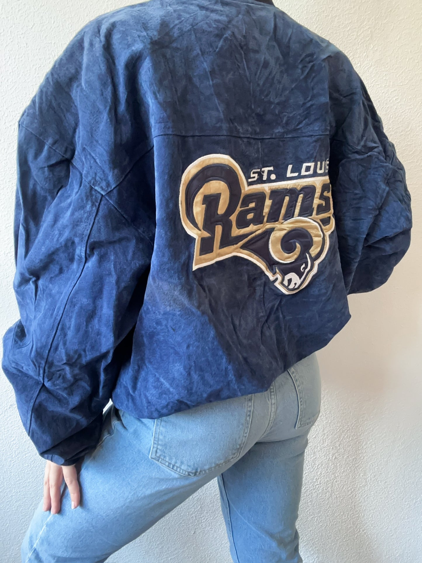Leren jas NFL Rams M
