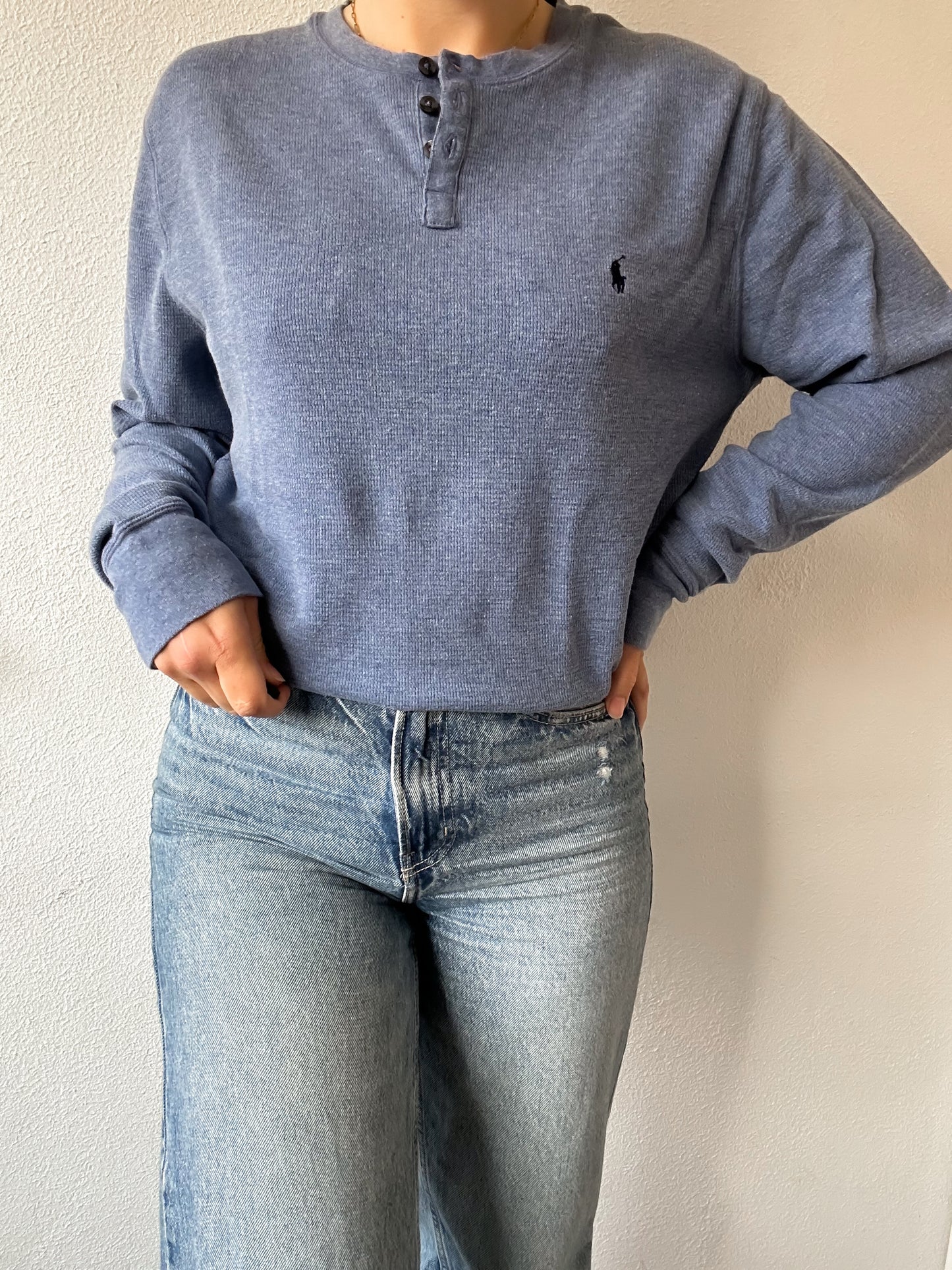 Ralph Lauren waffle knit L