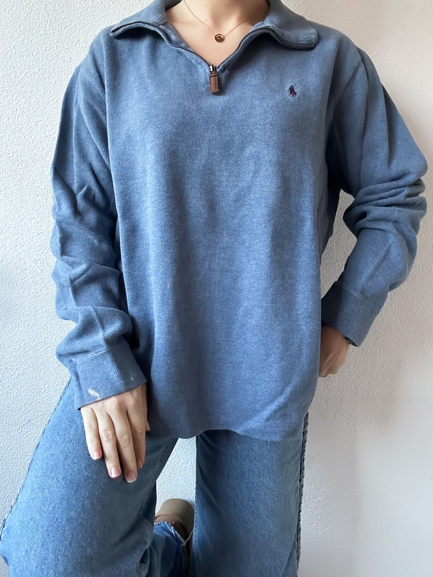 Ralph Lauren zip sweater L