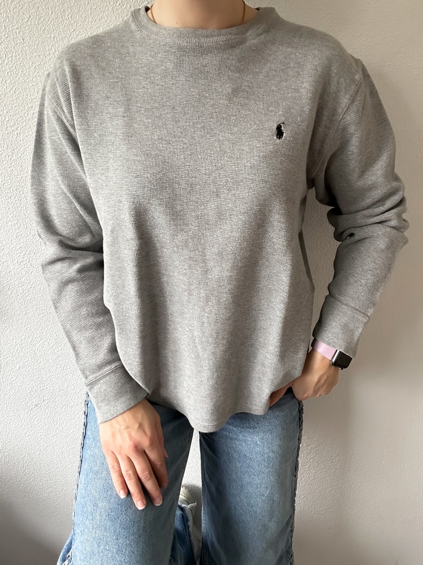 Ralph Lauren waffle knit L