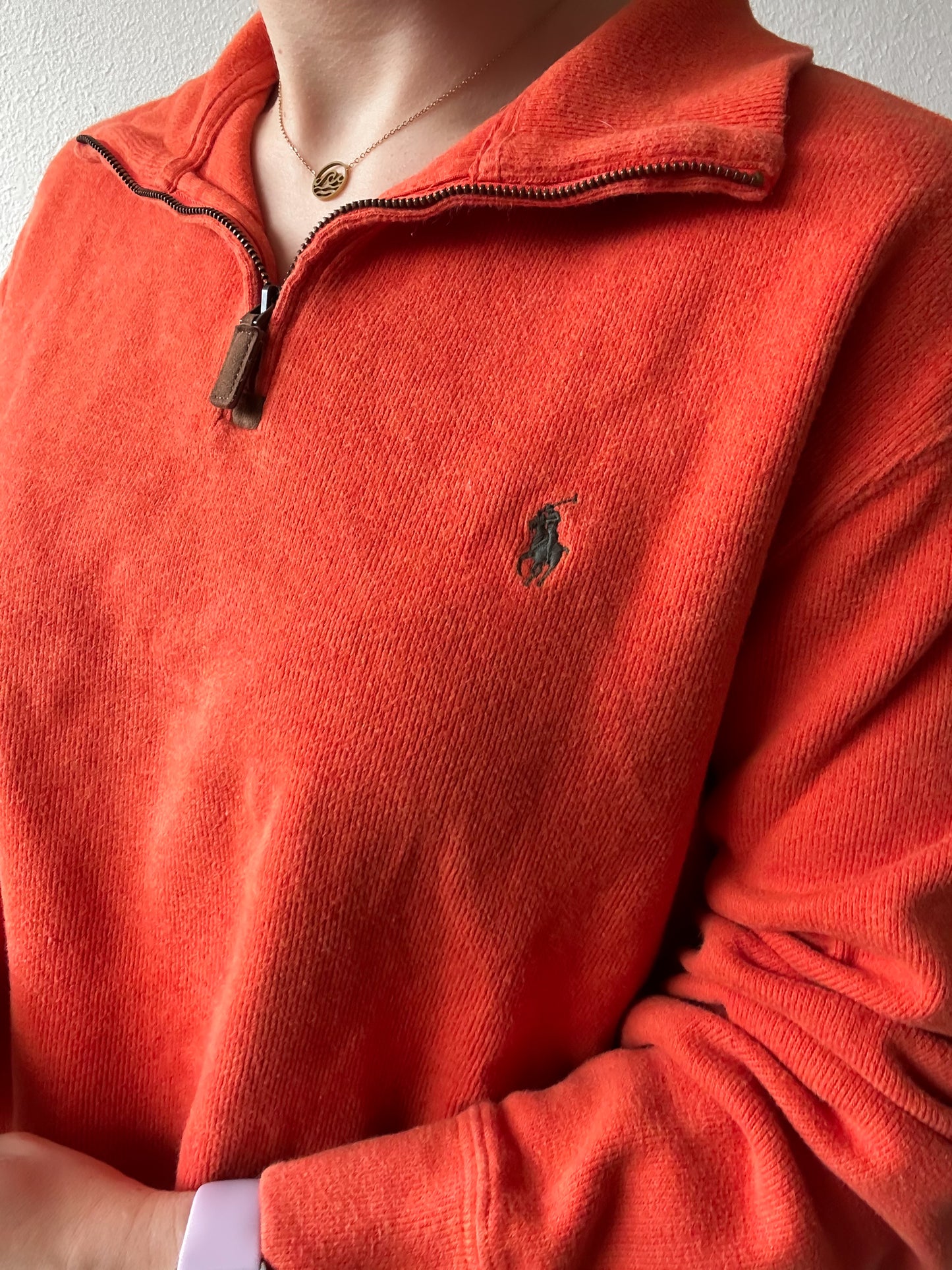 Ralph Lauren quarter zip L