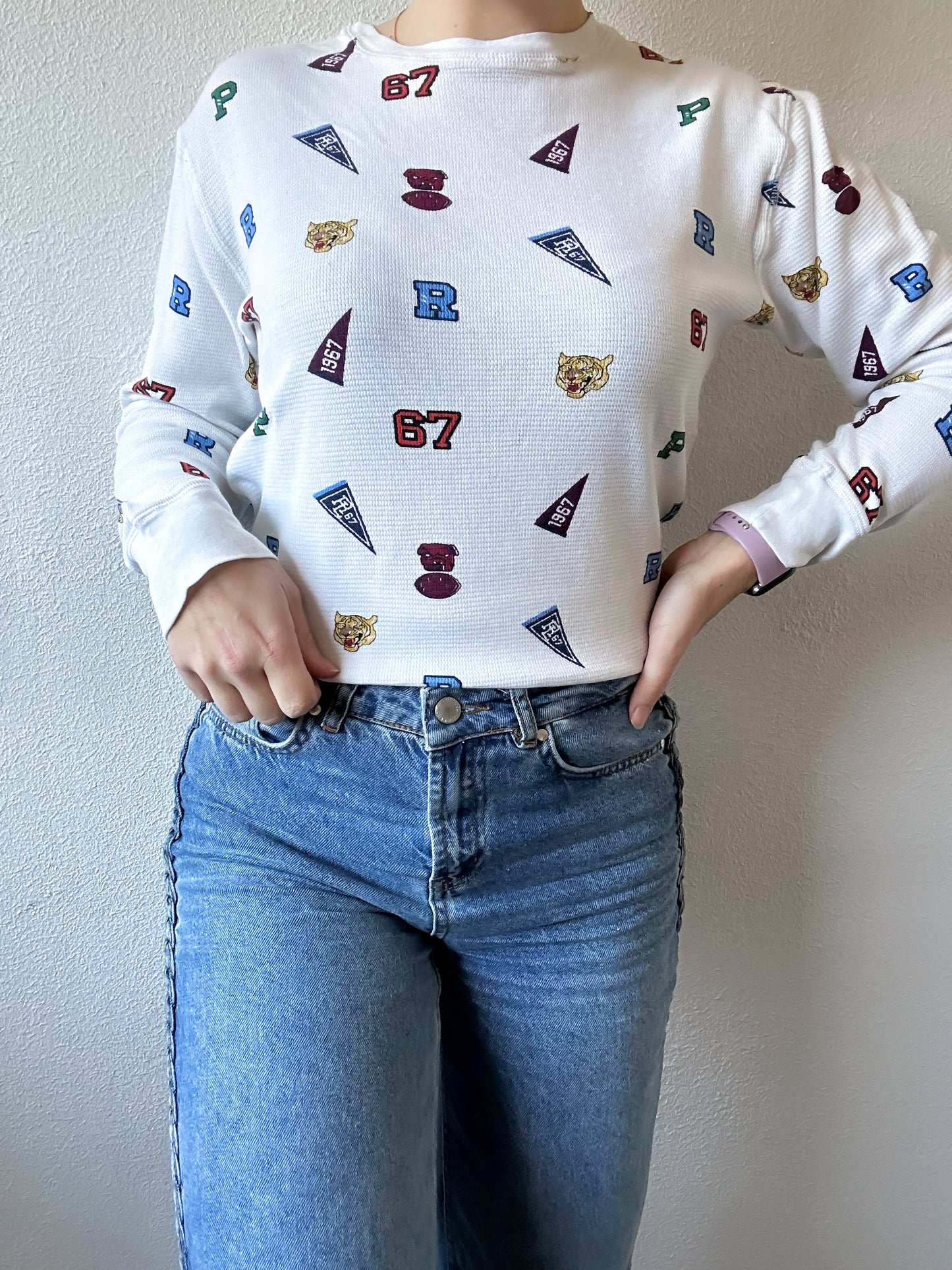Ralph Lauren waffle knit M