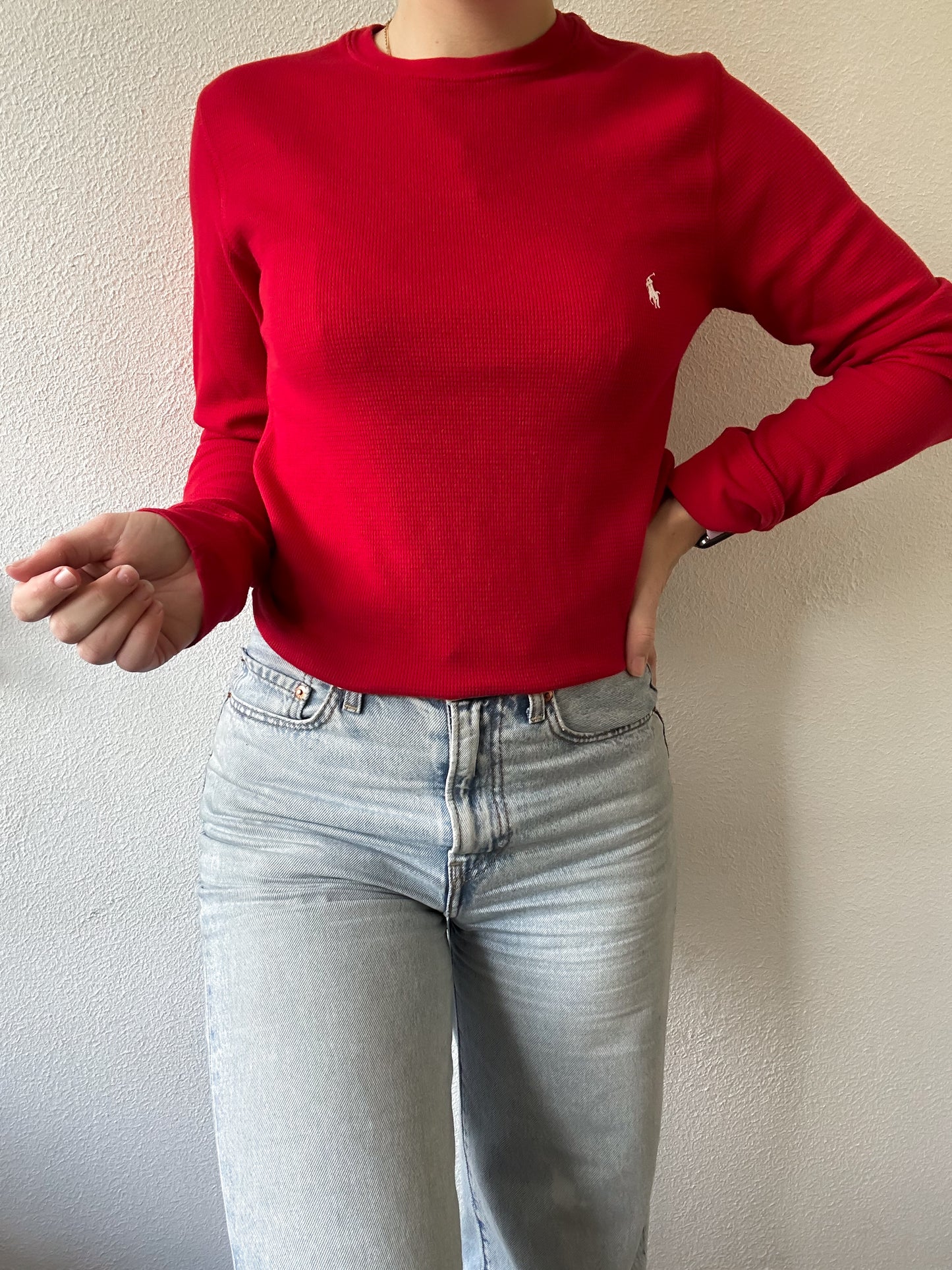Ralph Lauren waffle knit S