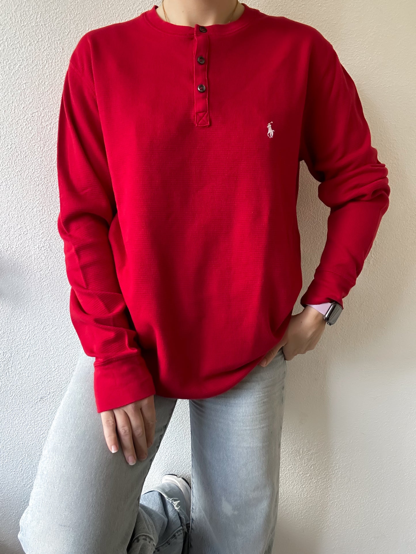 Ralph Lauren waffle knit L