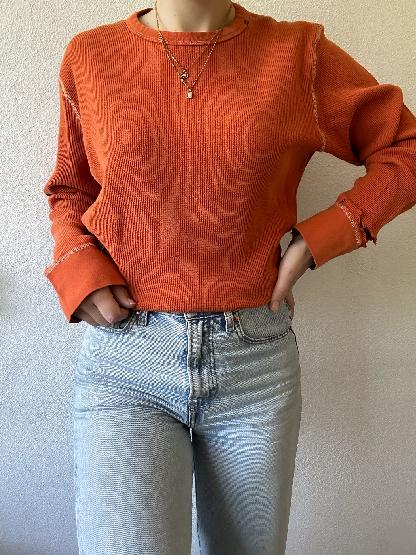 Ralph Lauren waffle knit L