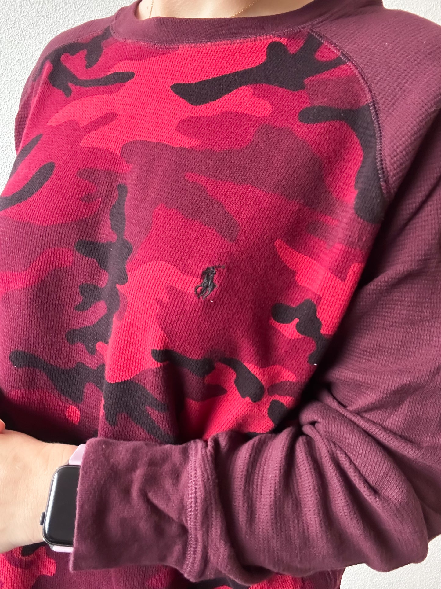 Ralph Lauren waffle knit XL