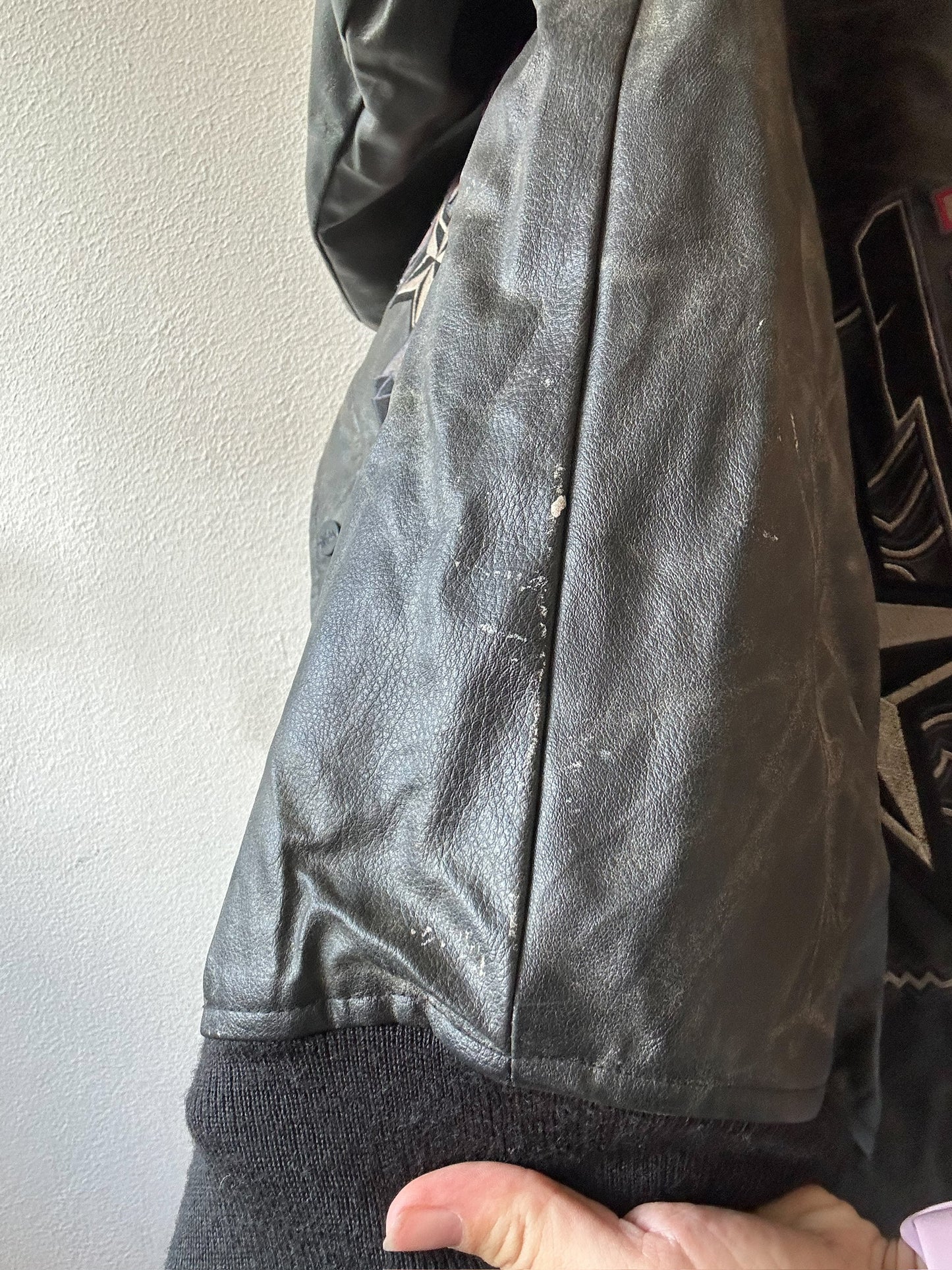 First Down leather jacket L