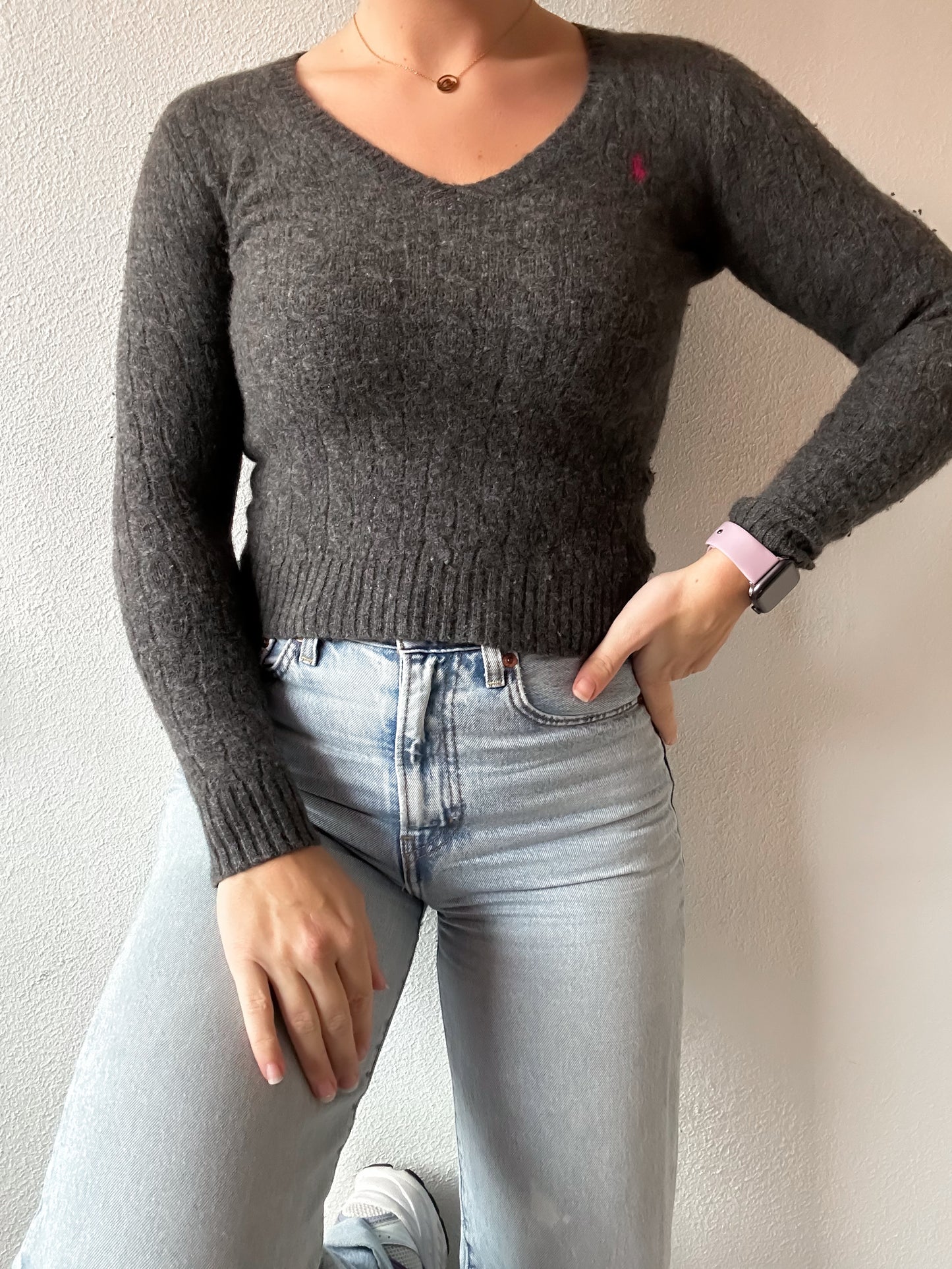 Ralph Lauren cable knit XS