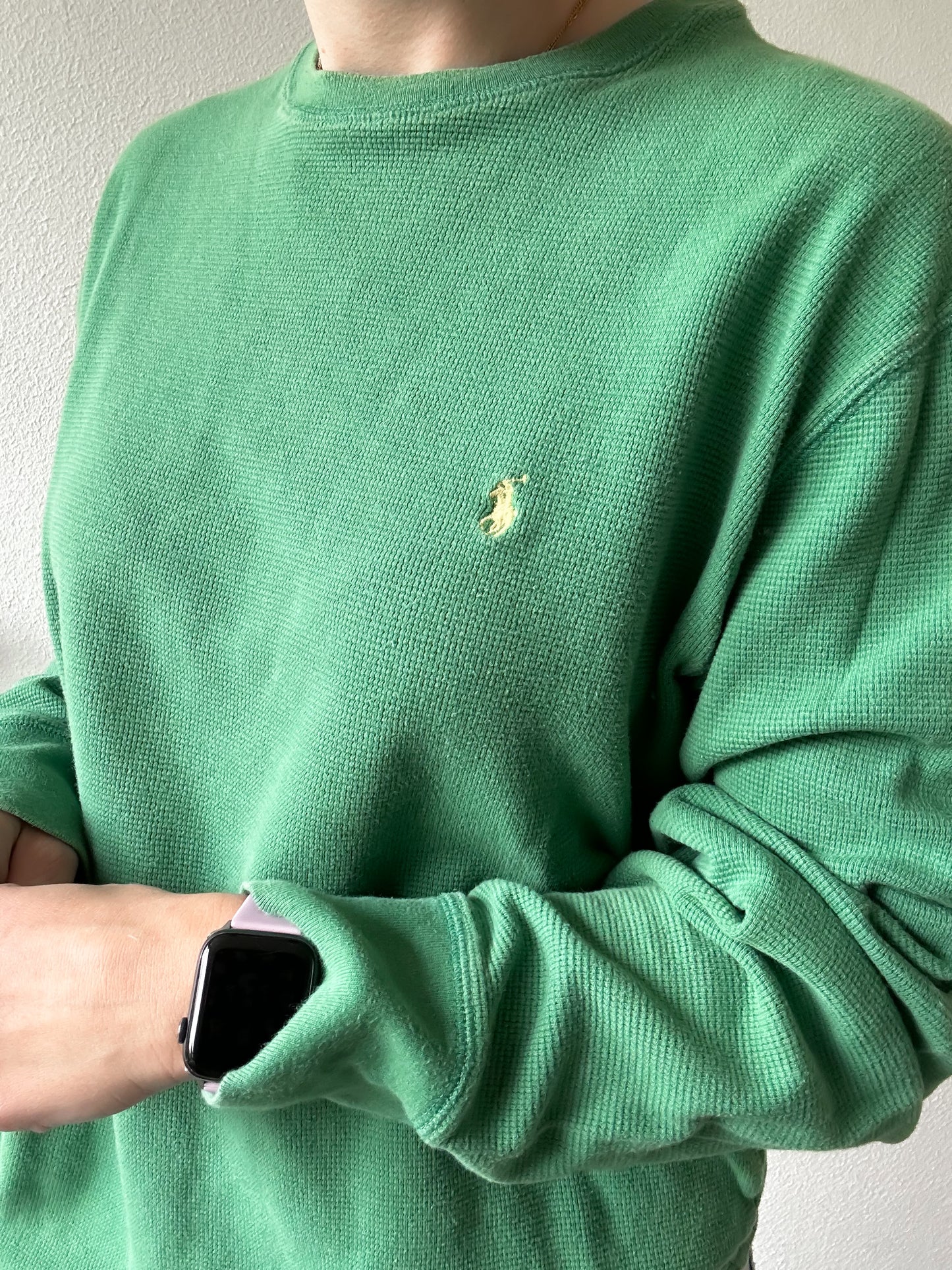 Ralph Lauren waffle knit XL