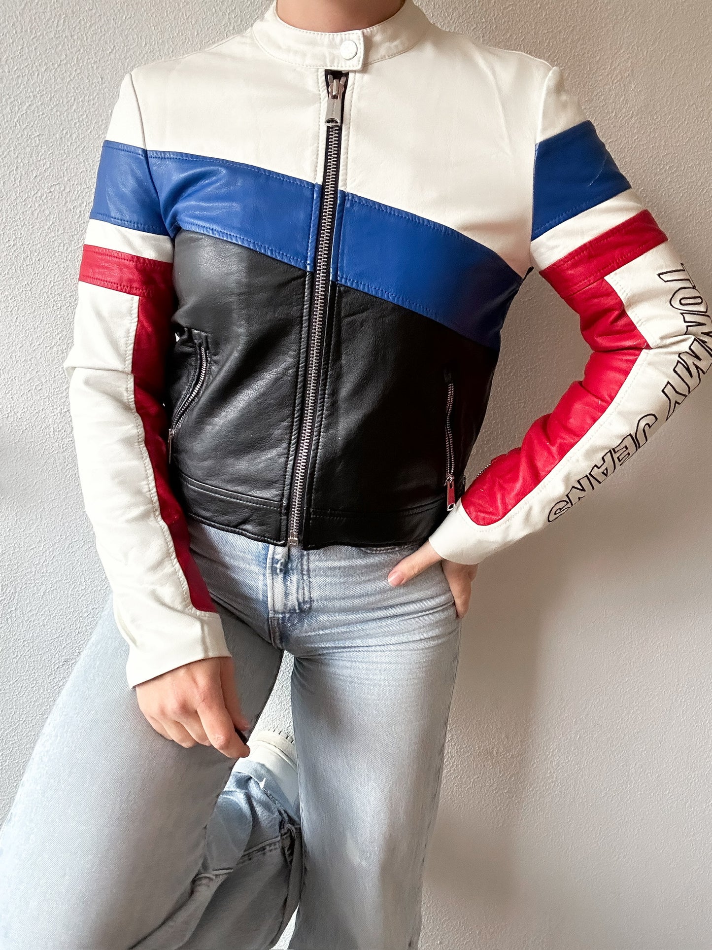Tommy Hilfiger leather jacket S