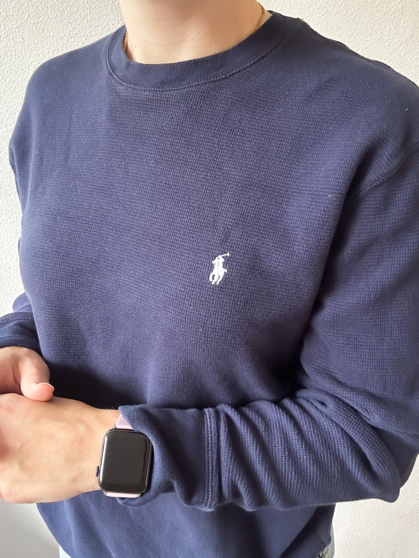 Ralph Lauren waffle knit L