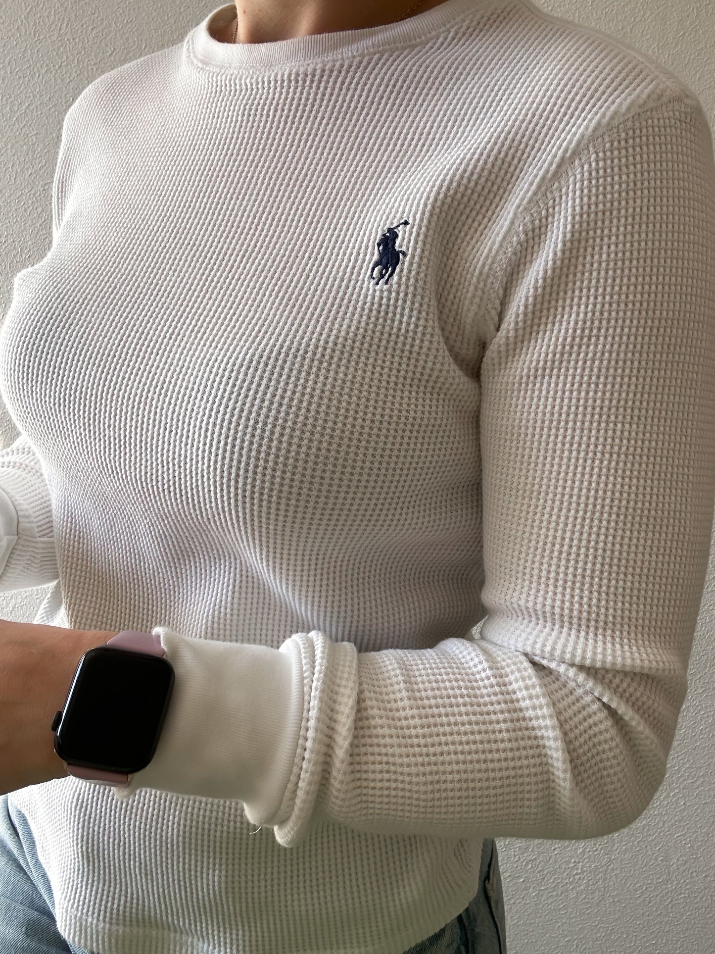 Ralph Lauren waffle knit S