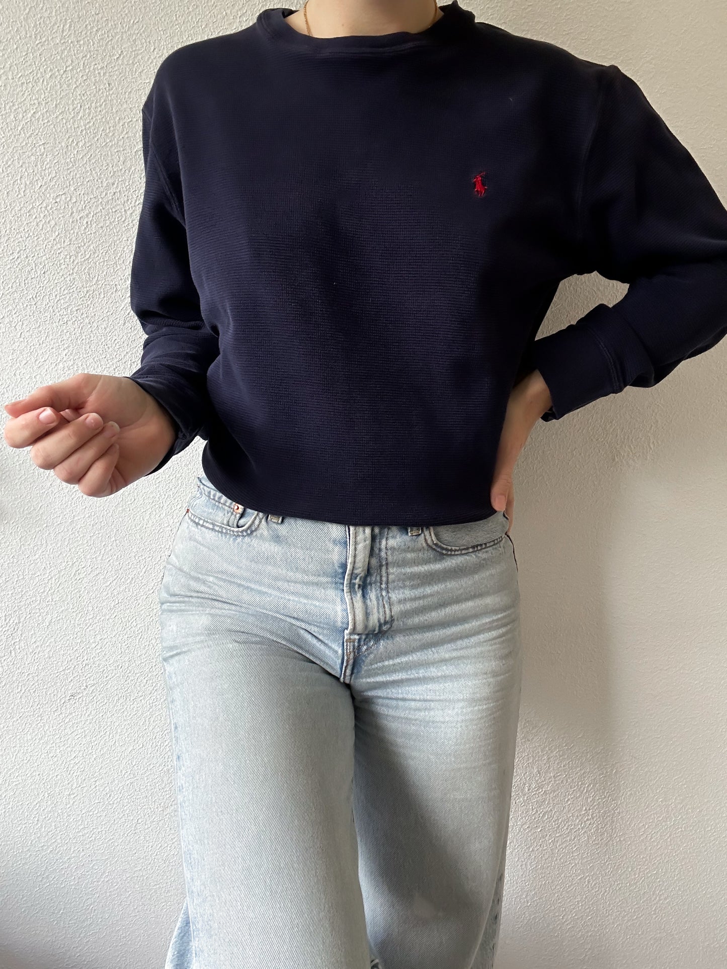 Ralph Lauren waffle knit L