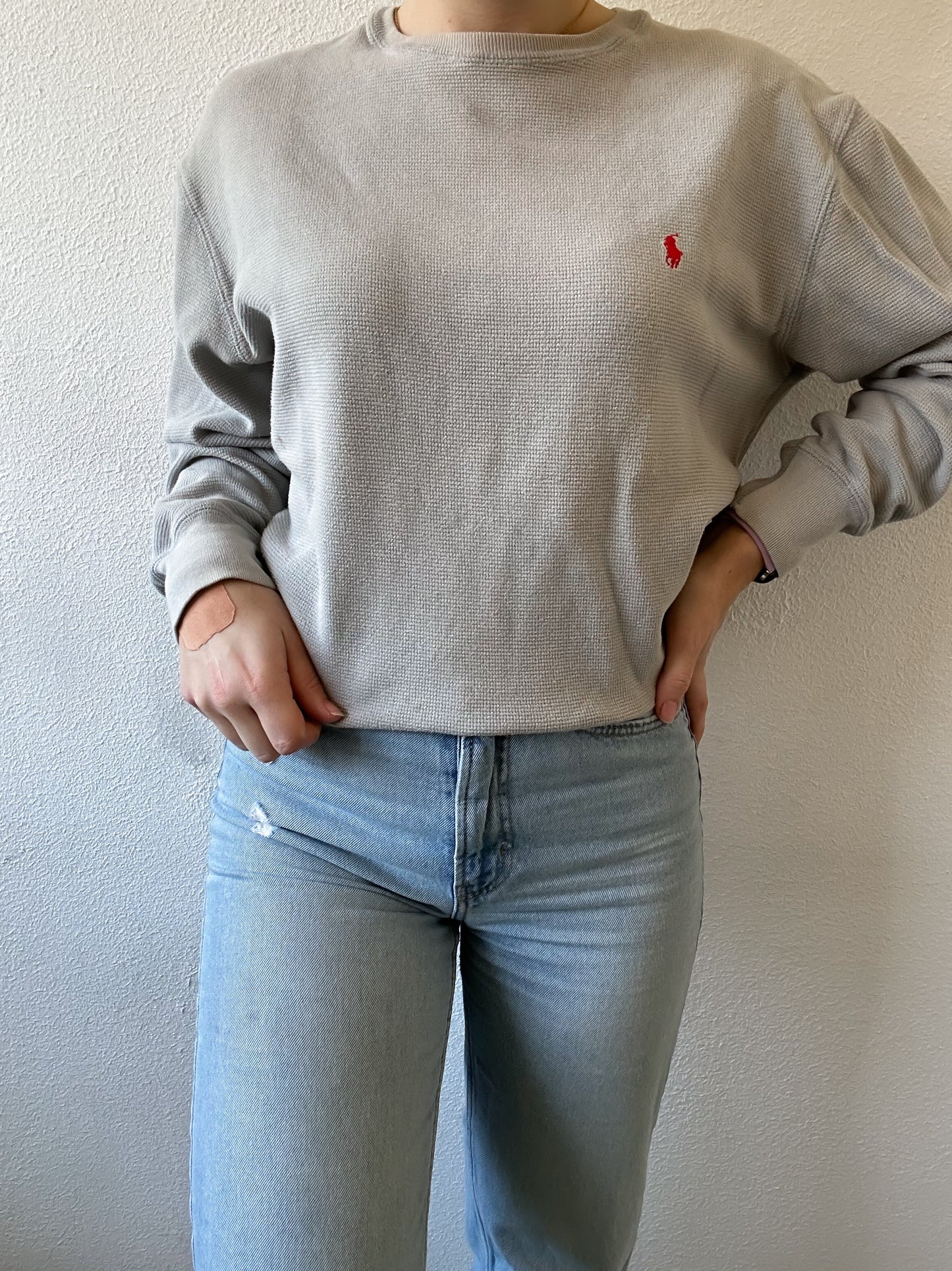 Ralph Lauren waffle knit L