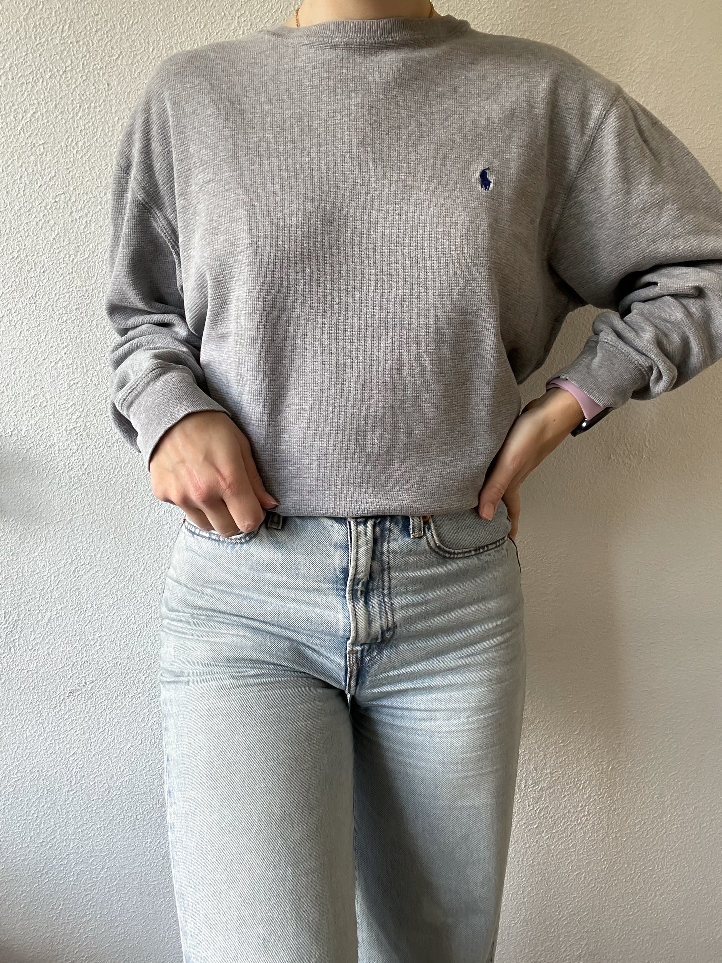 Ralph Lauren waffle knit L