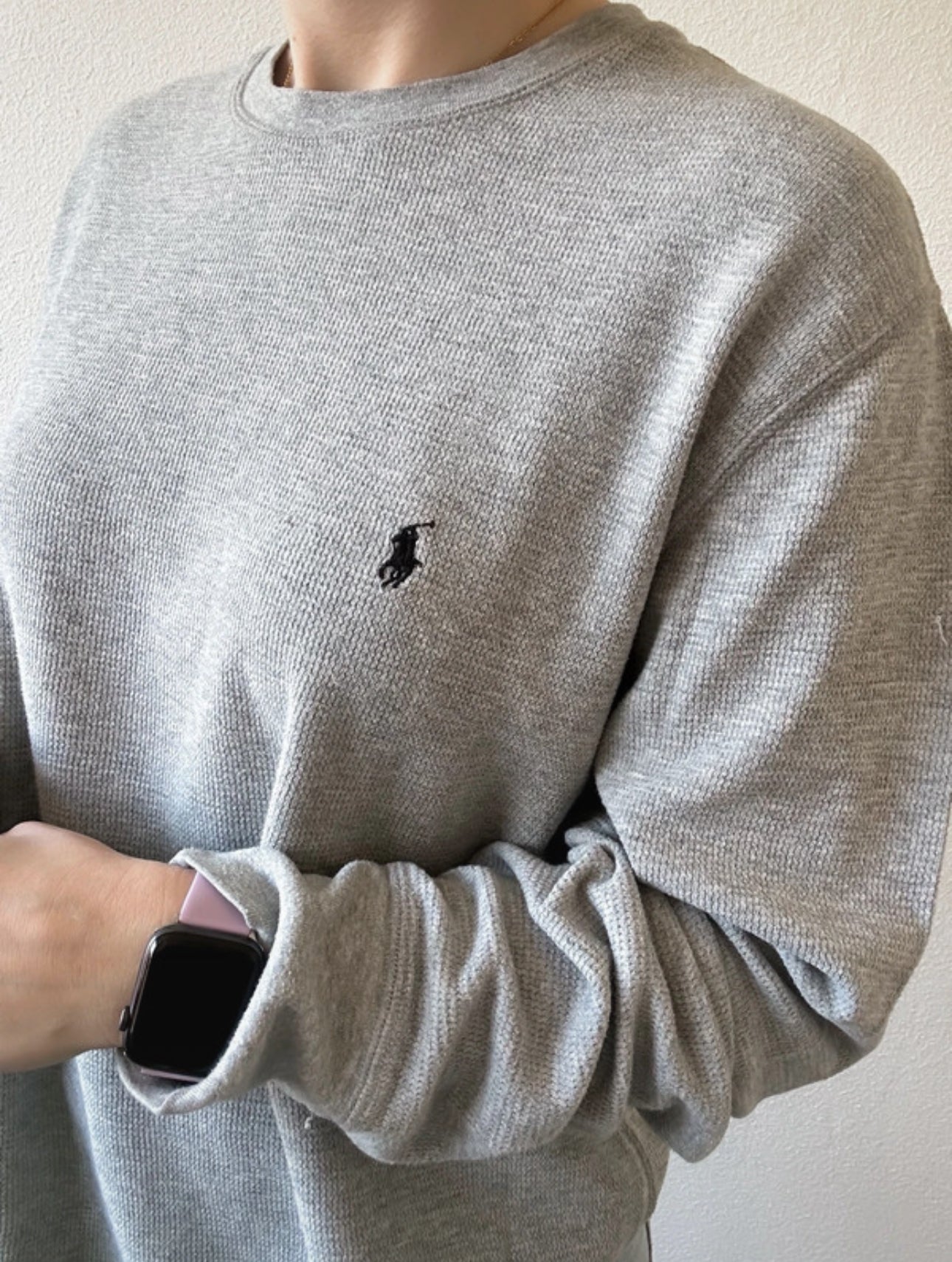 Ralph Lauren waffle knit XL