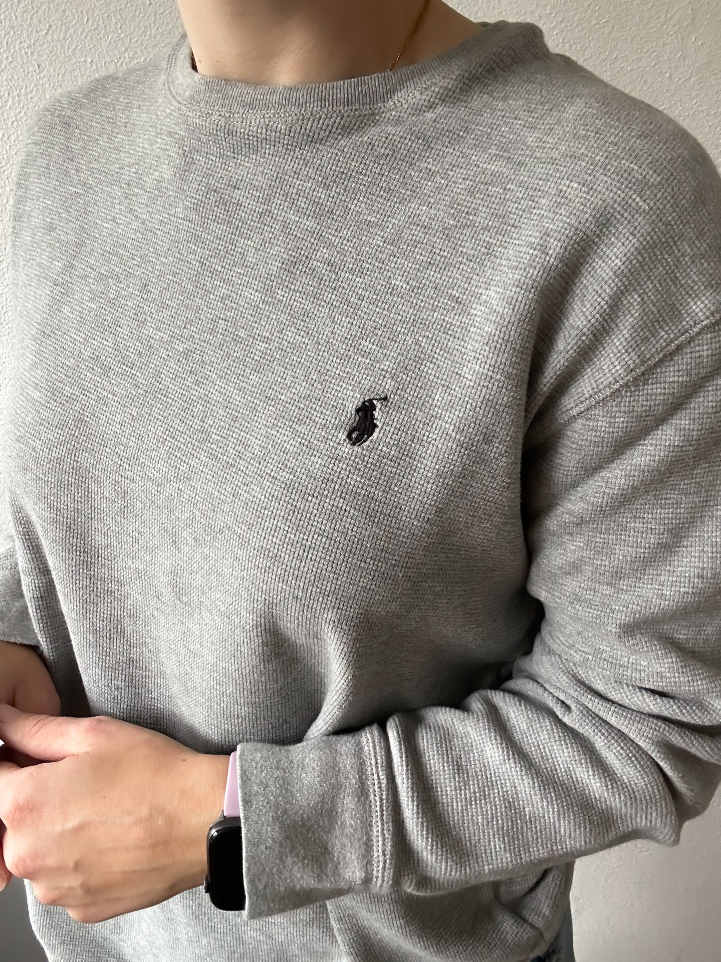 Ralph Lauren waffle knit L