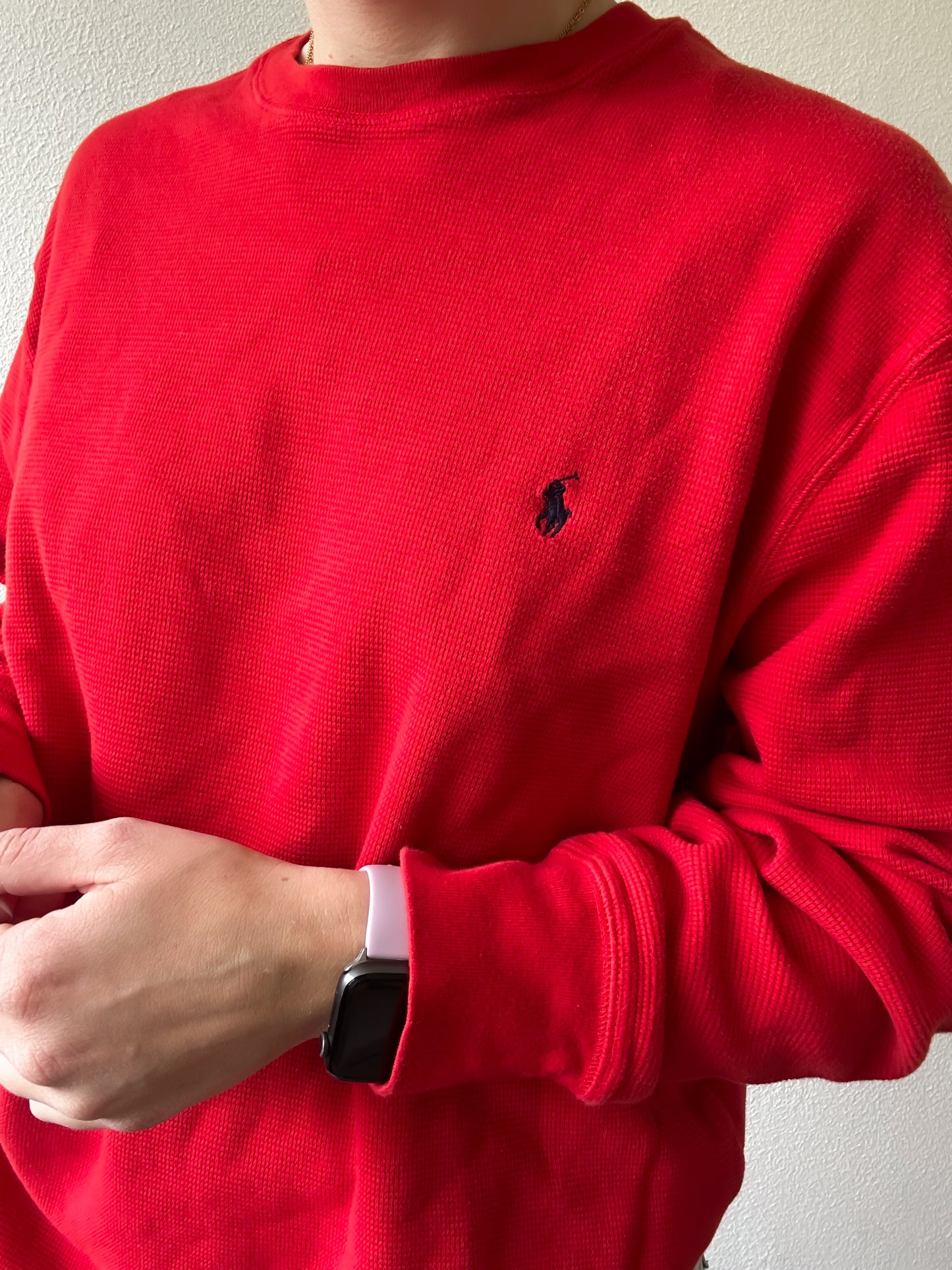 Ralph Lauren waffle knit XL