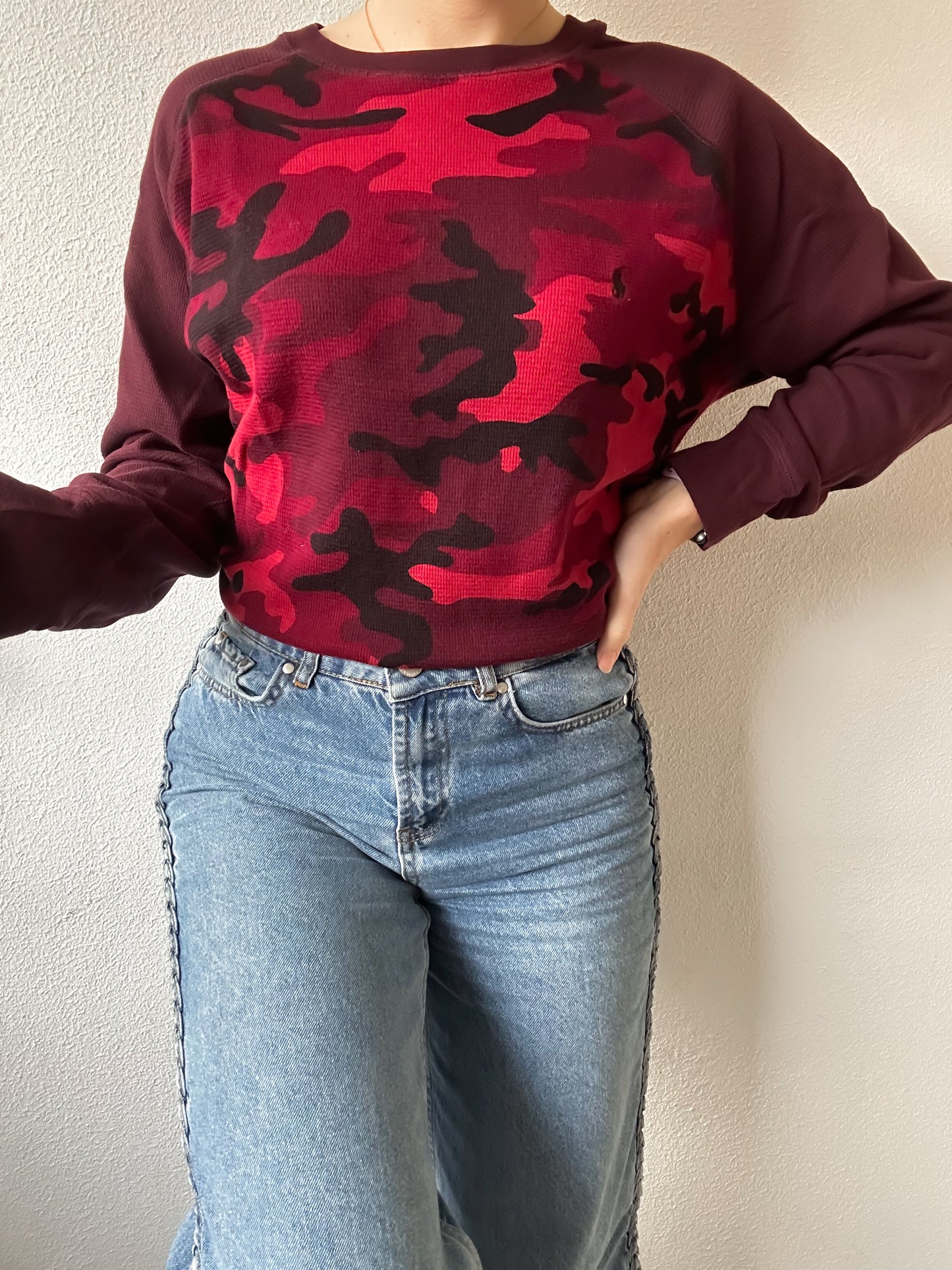 Ralph Lauren waffle knit XL