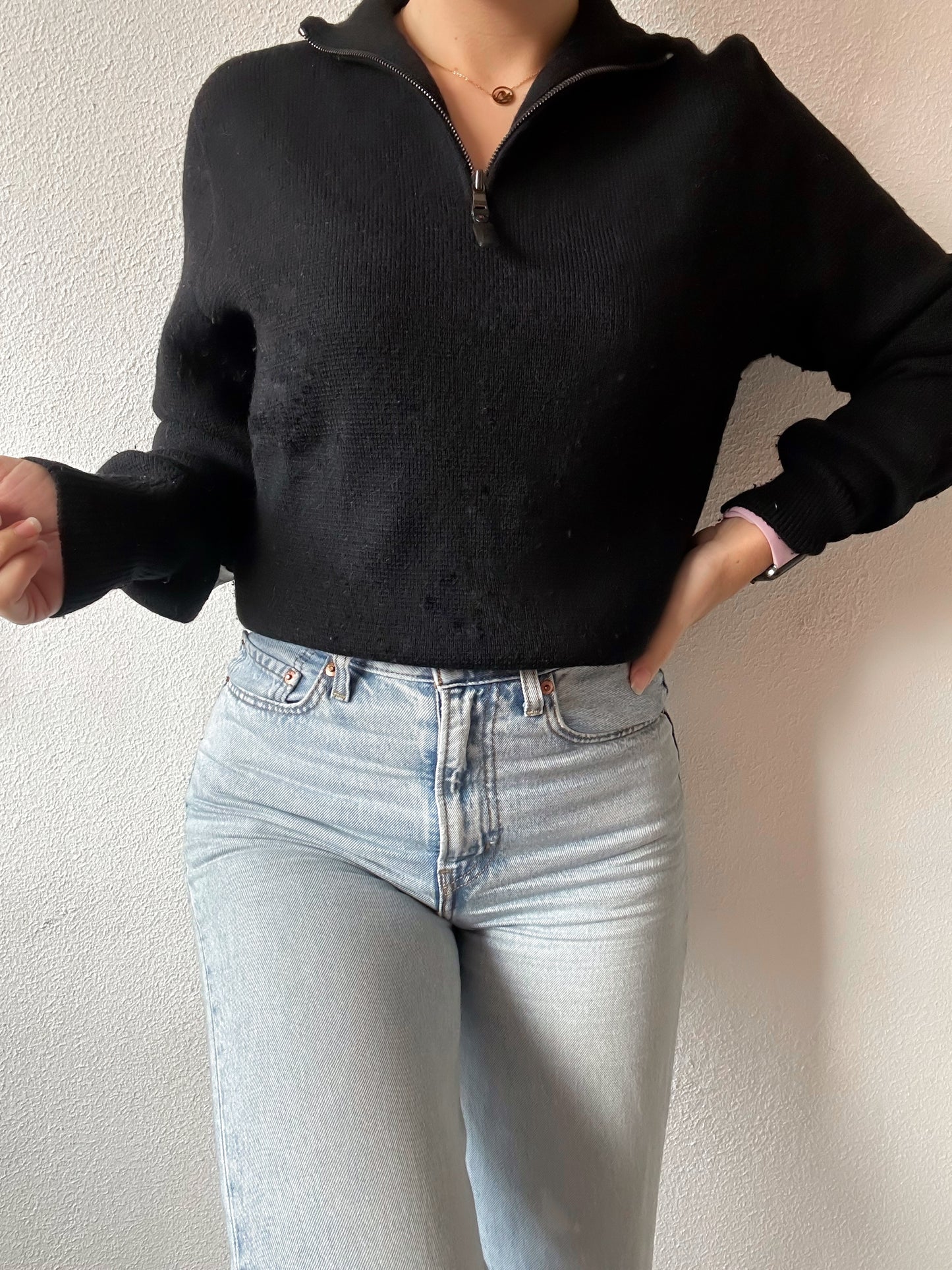 Ralph Lauren quarter zip L