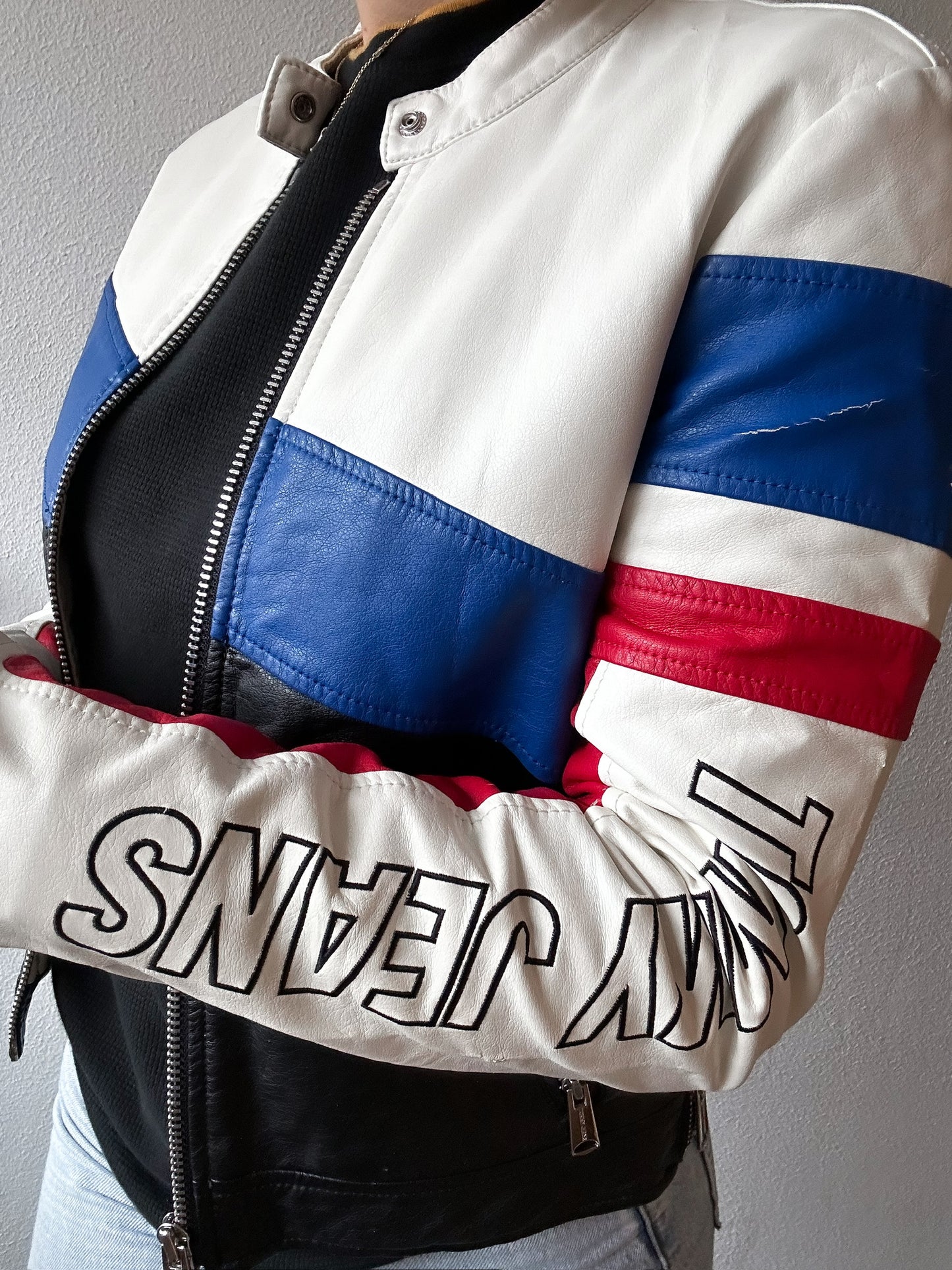 Tommy Hilfiger leather jacket S