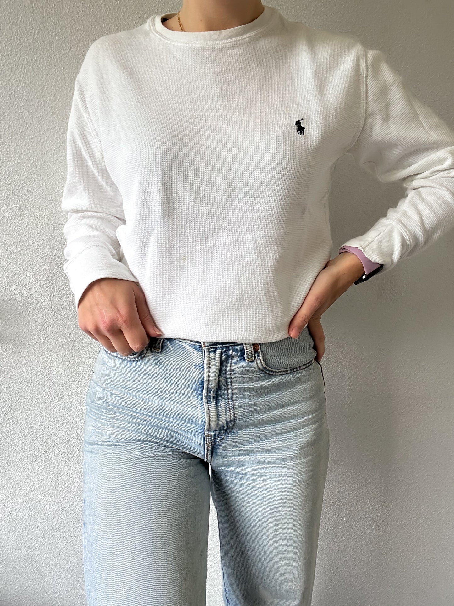 Ralph Lauren waffle knit S