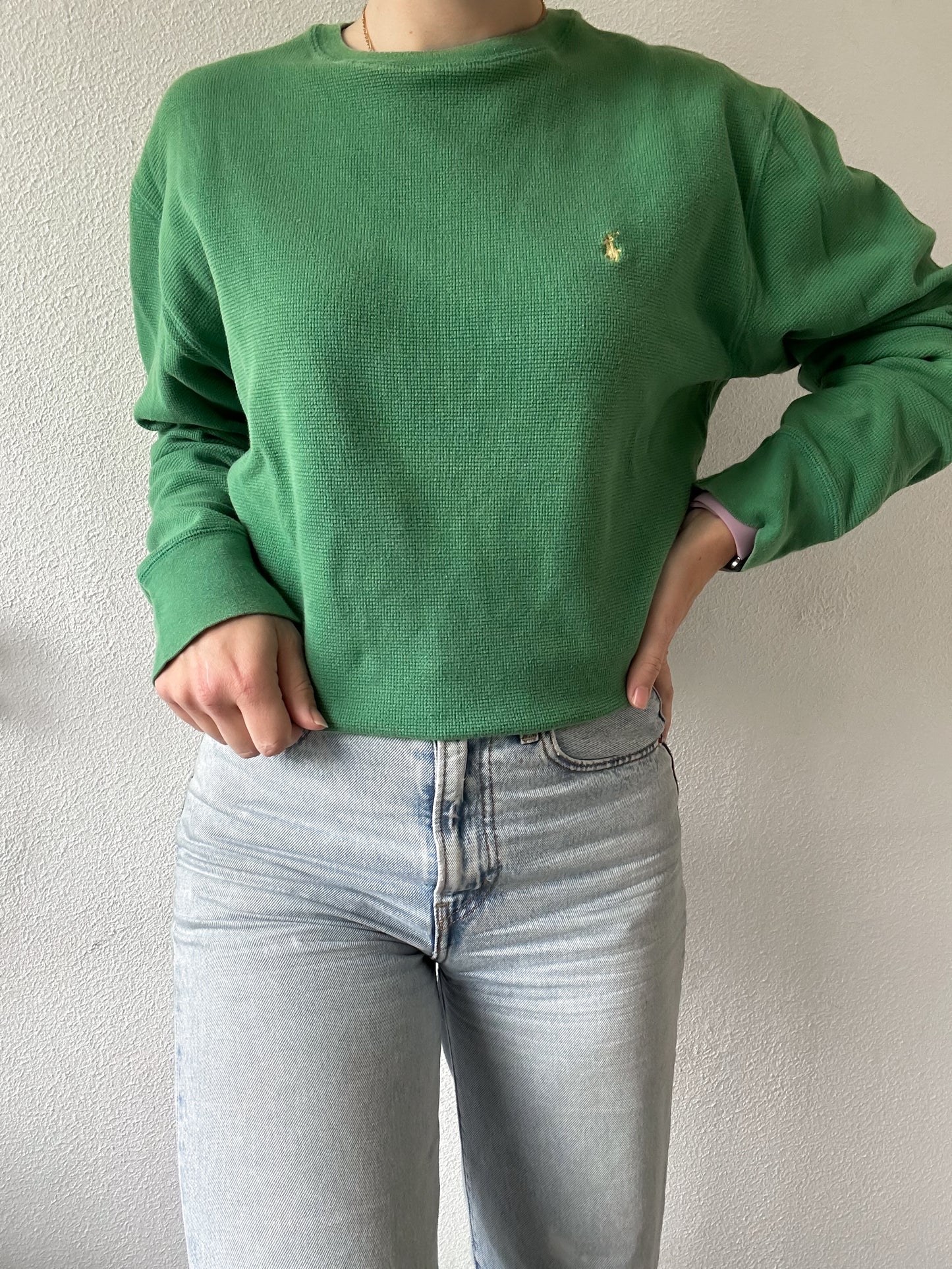 Ralph Lauren waffle knit XL