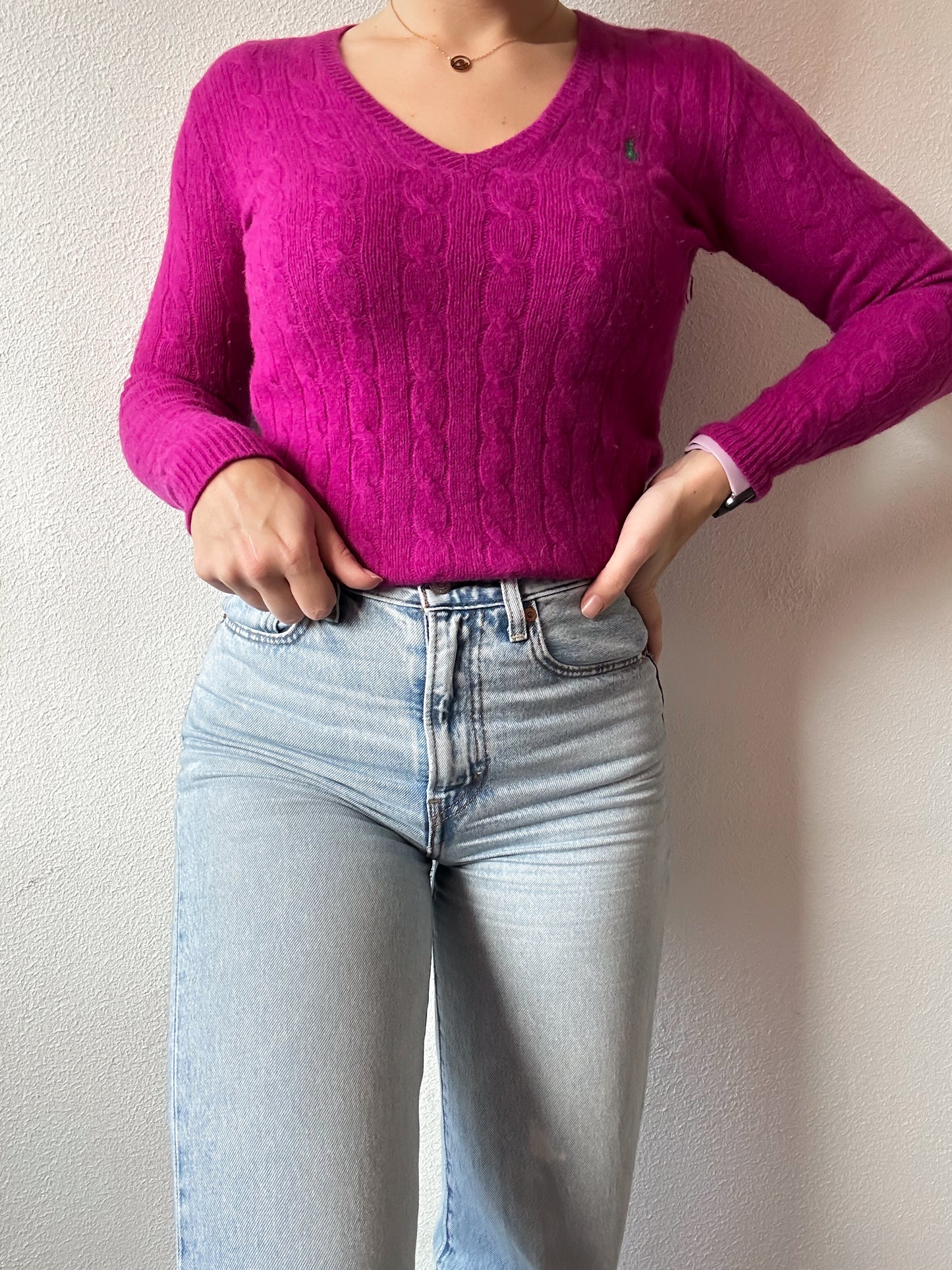 Ralph Lauren cable knit S