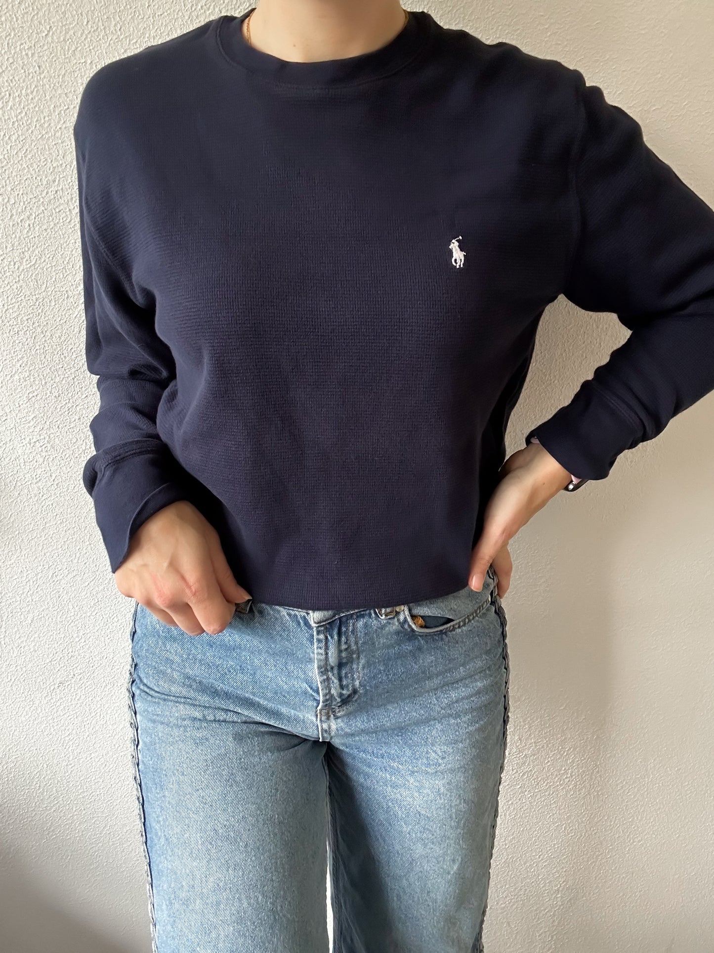 Ralph Lauren waffle knit L