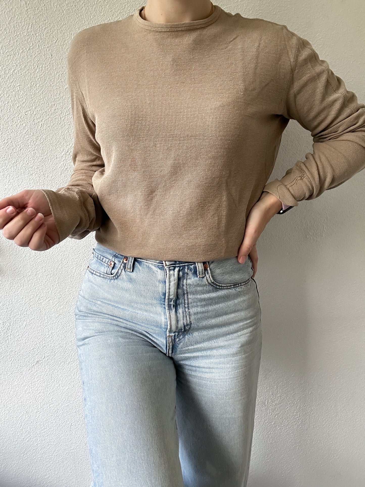 Ralph Lauren waffle knit M