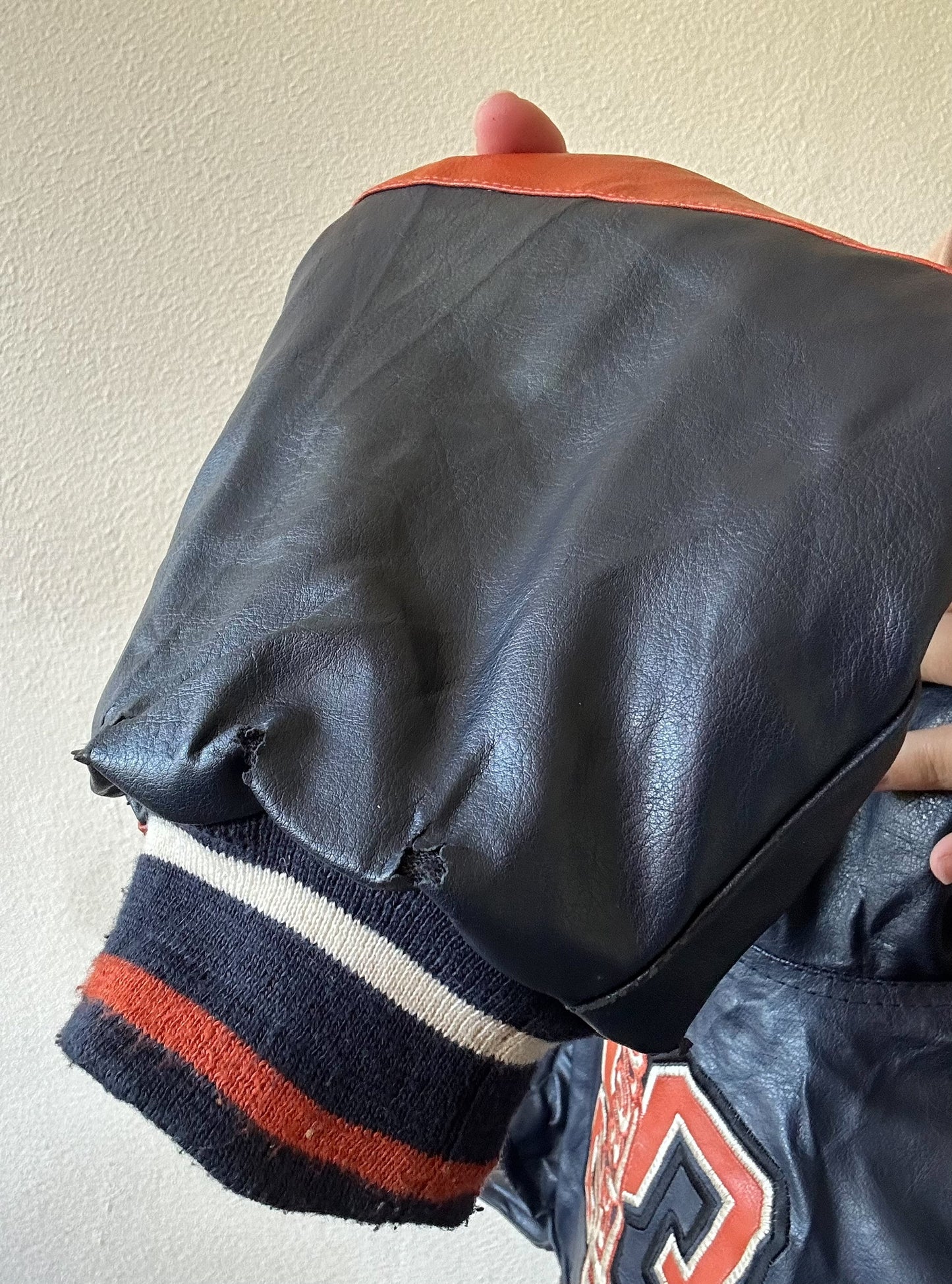 Avirex leather jacket XS