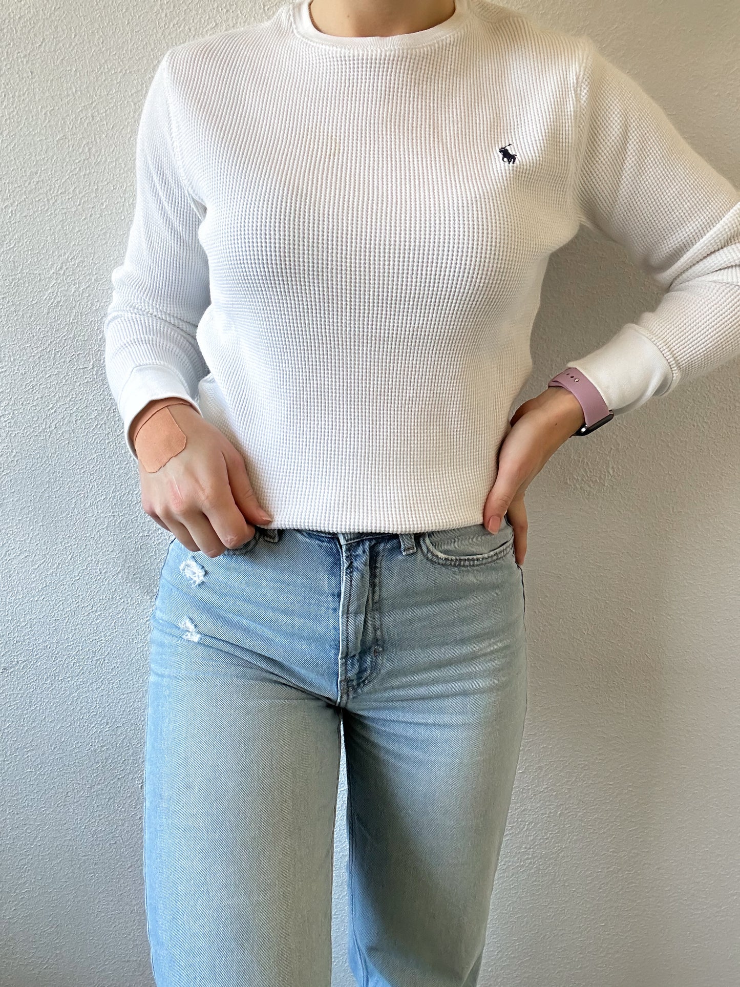 Ralph Lauren waffle knit M