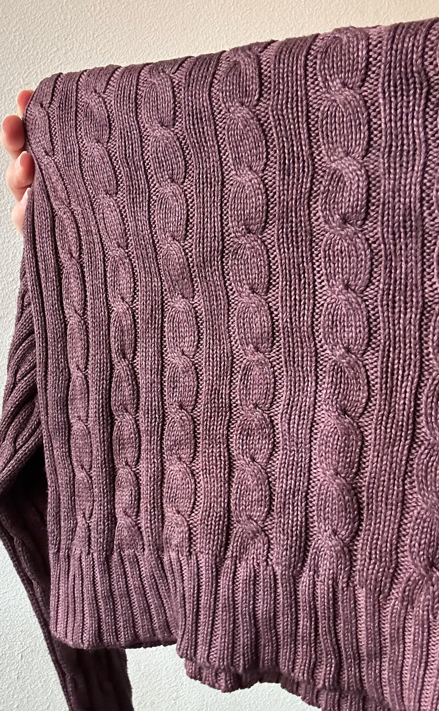 Ralph Lauren cable knit M