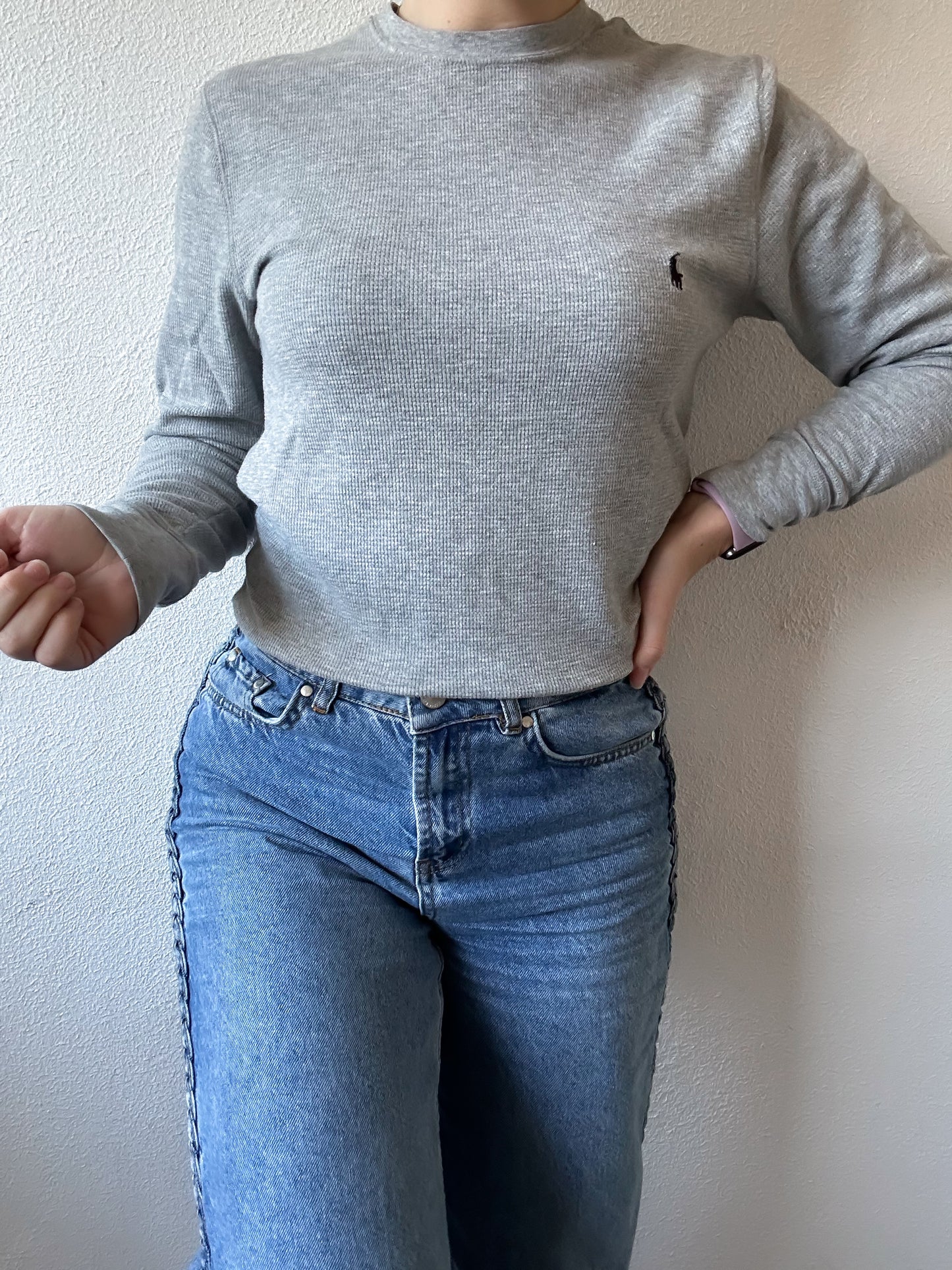 Ralph Lauren waffle knit S
