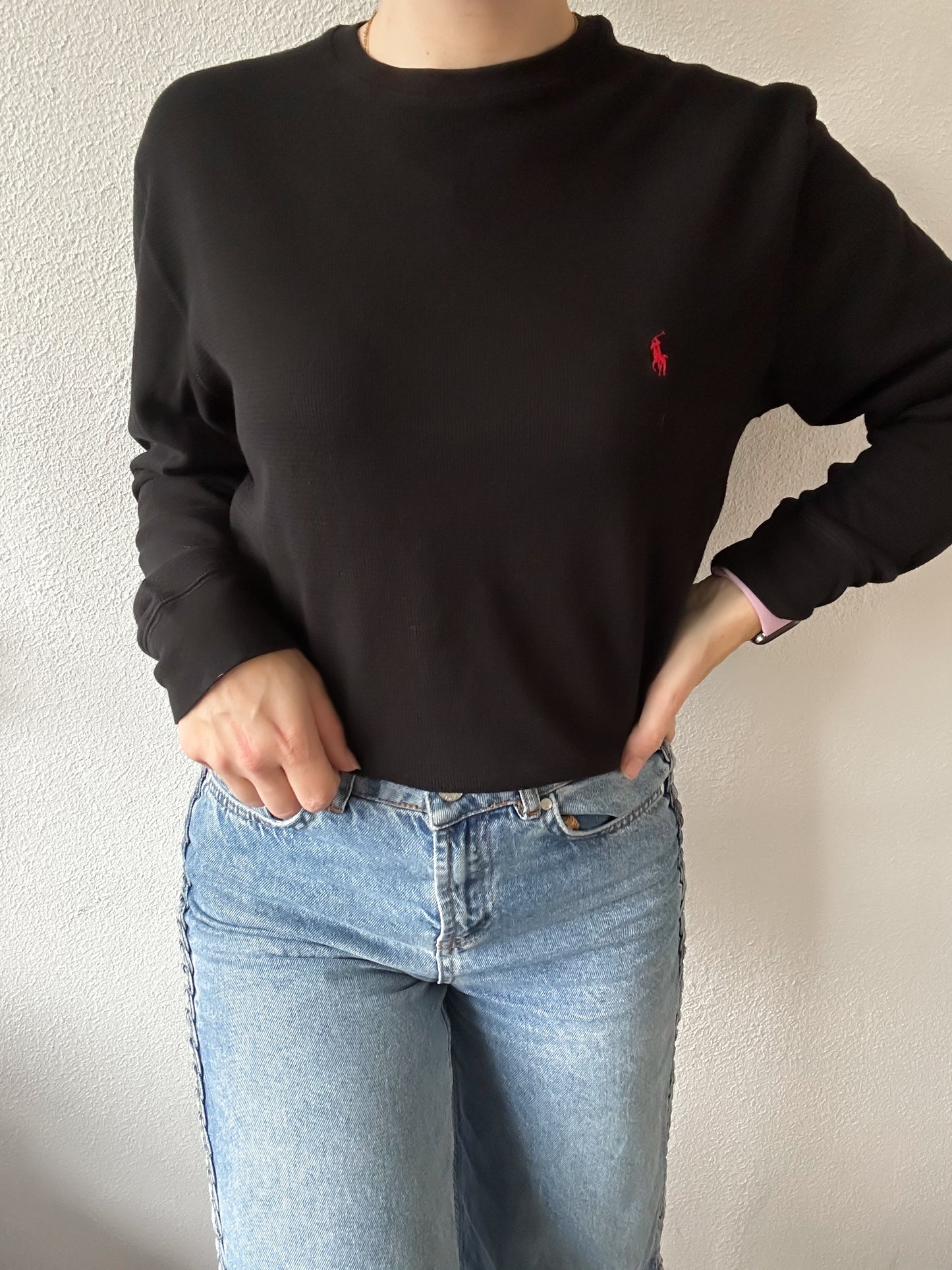 Ralph Lauren waffle knit L
