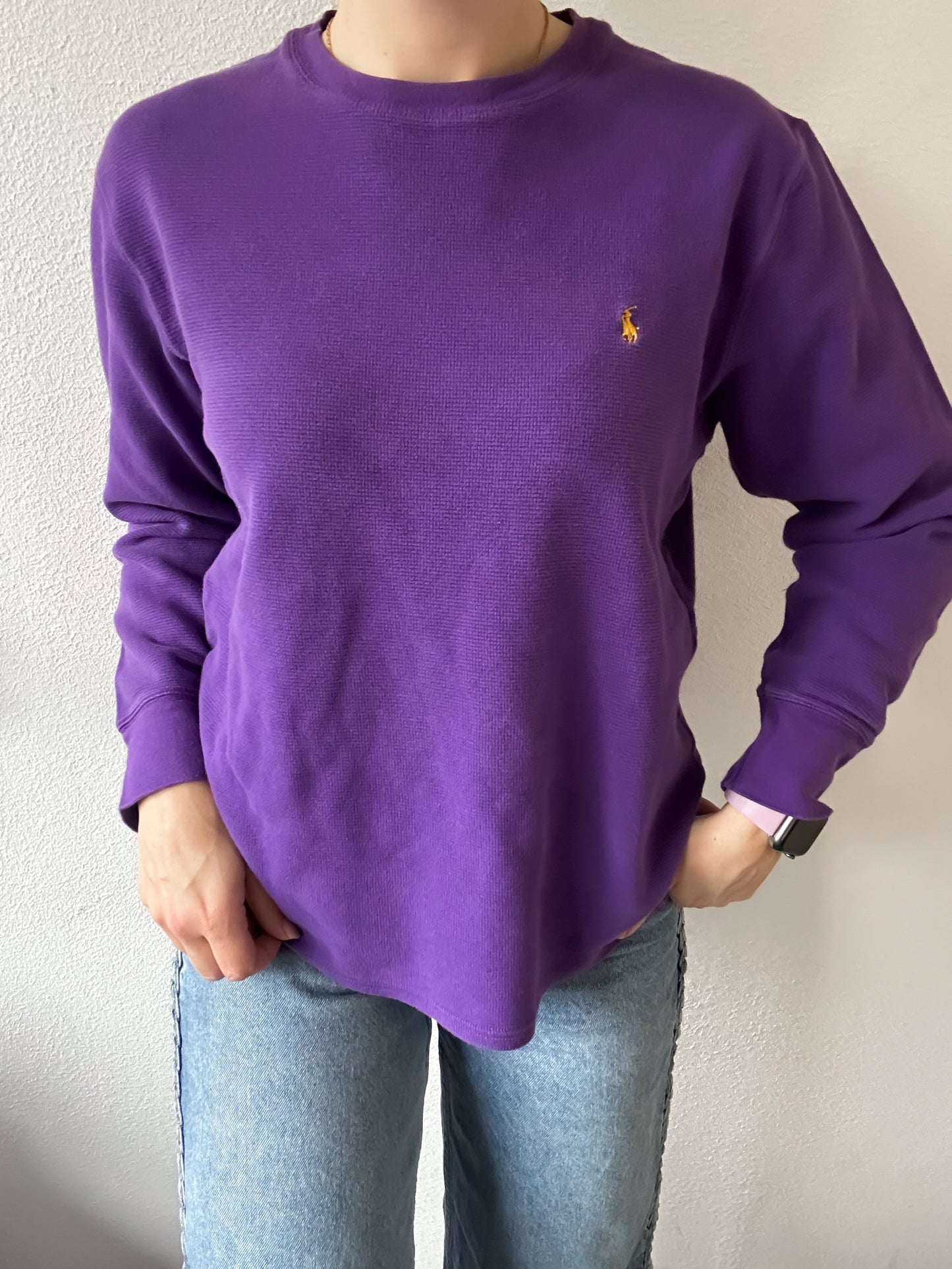 Ralph Lauren waffle knit L