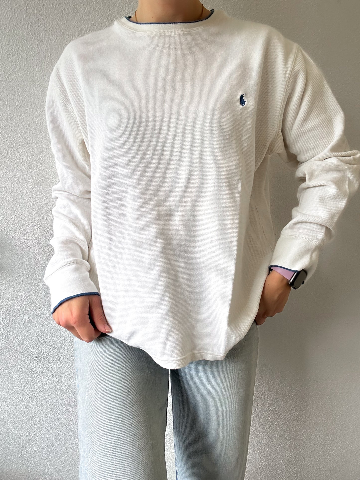 Ralph Lauren waffle knit XL
