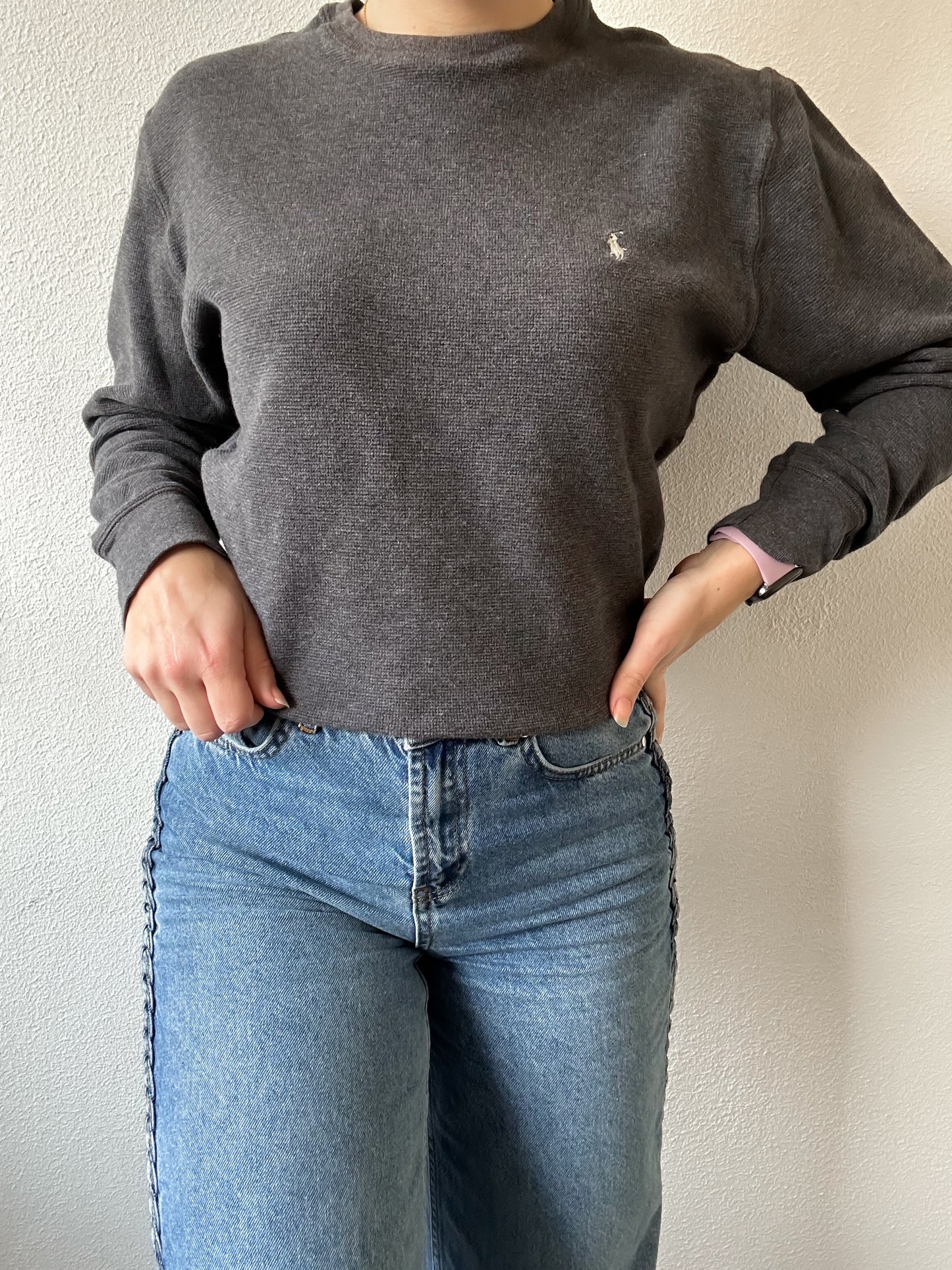 Ralph Lauren waffle knit L