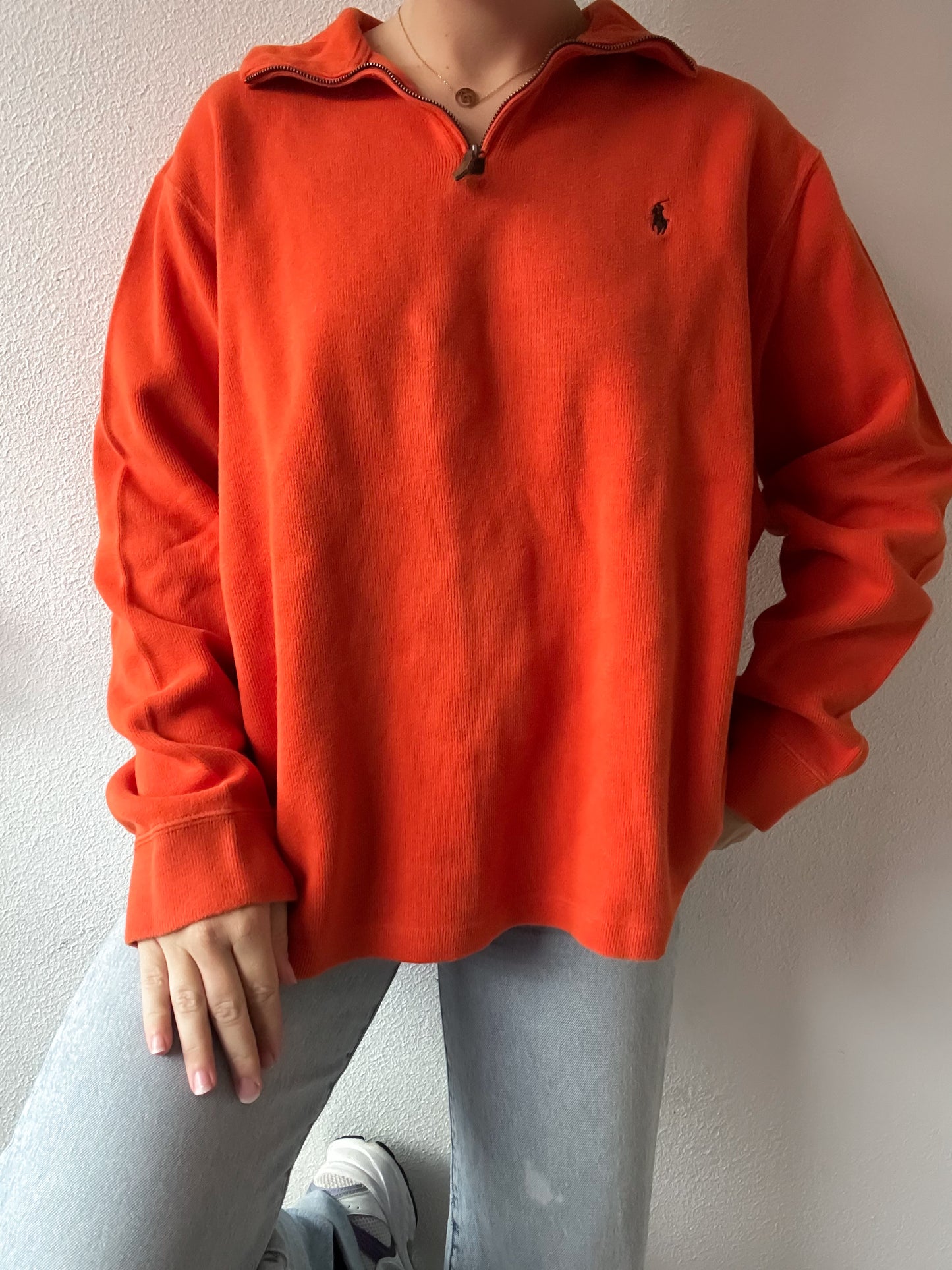 Ralph Lauren zip sweater XL