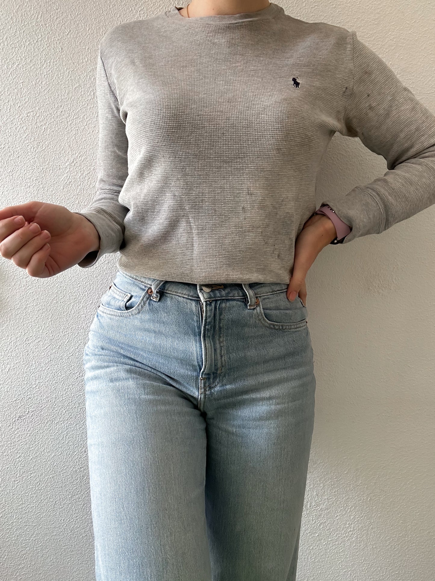Ralph Lauren waffle knit S