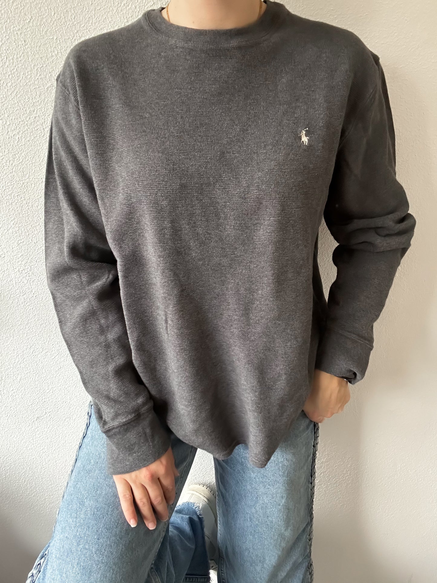 Ralph Lauren waffle knit XL