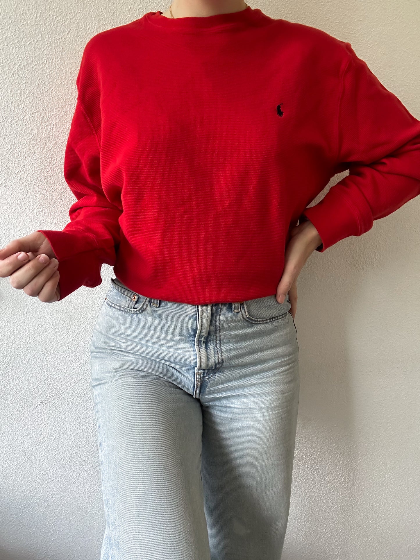 Ralph Lauren waffle knit XL
