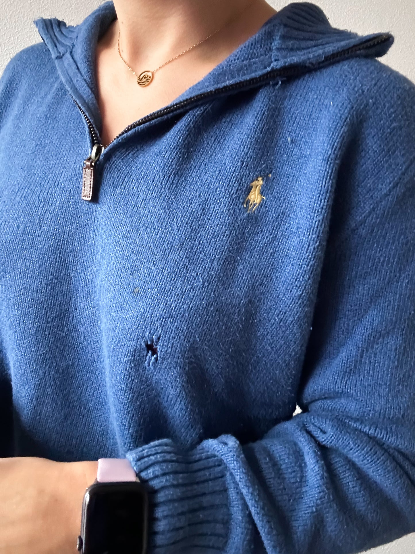 Ralph Lauren zip sweater M