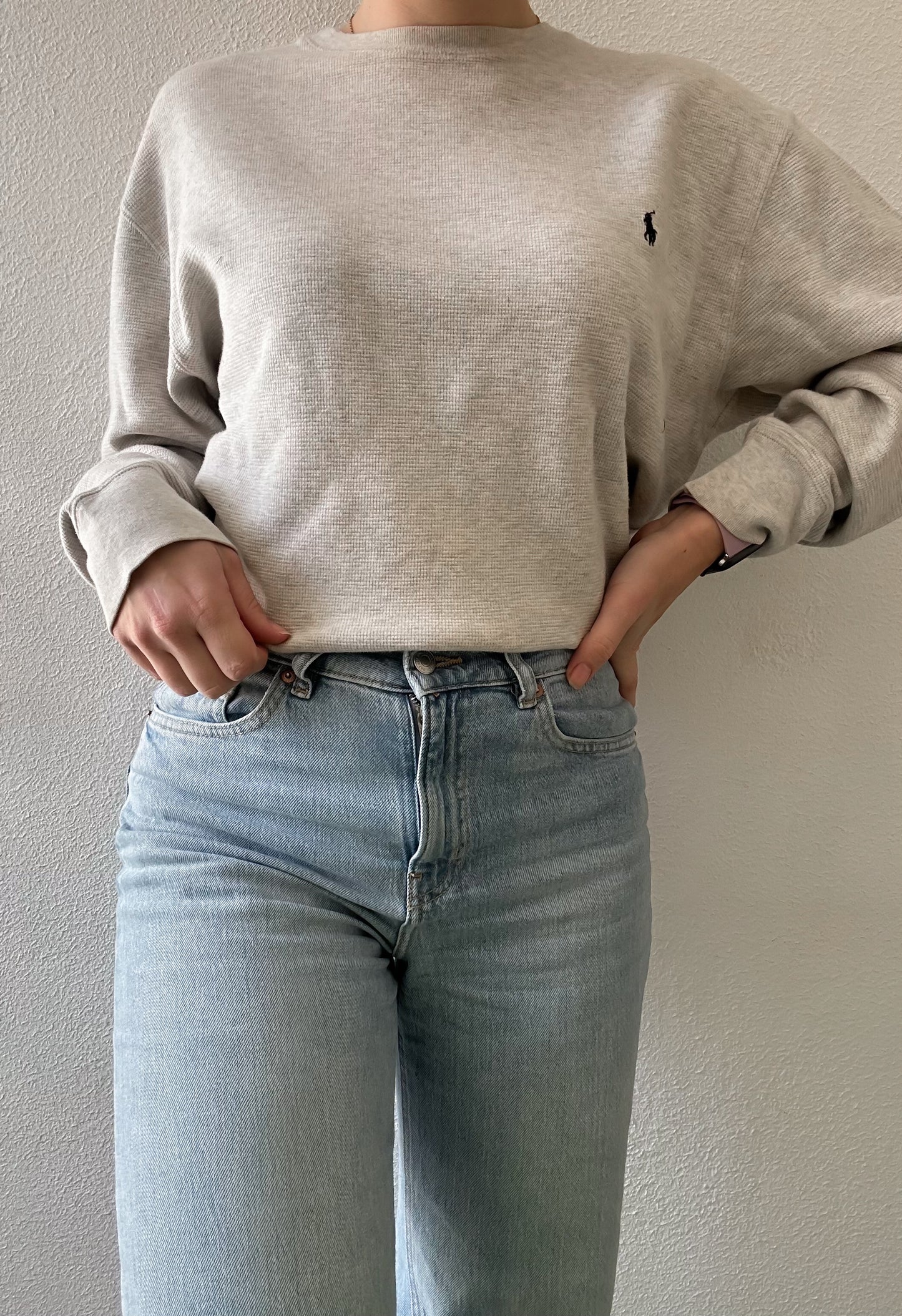 Ralph Lauren waffle knit XL