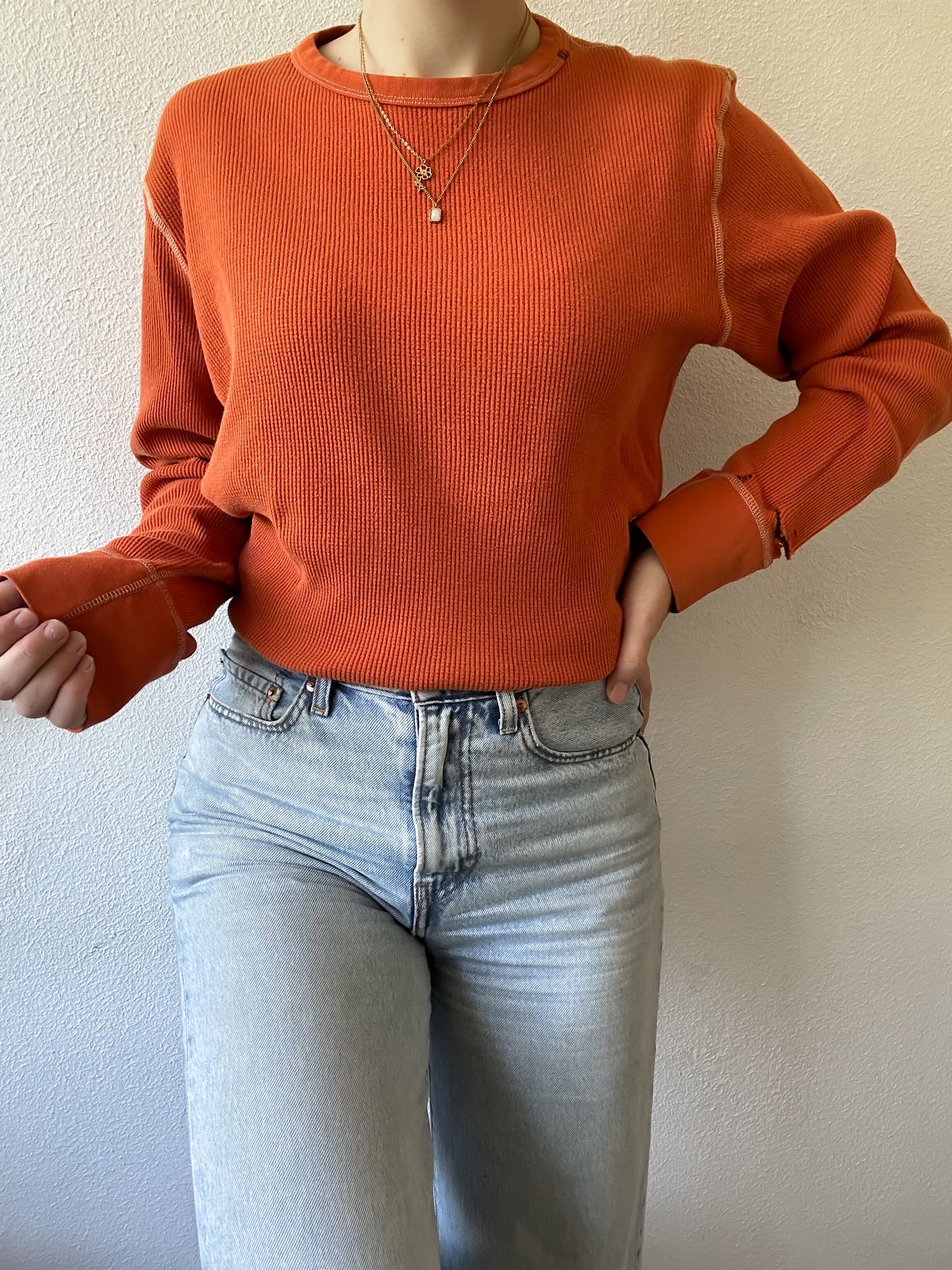 Ralph Lauren waffle knit L