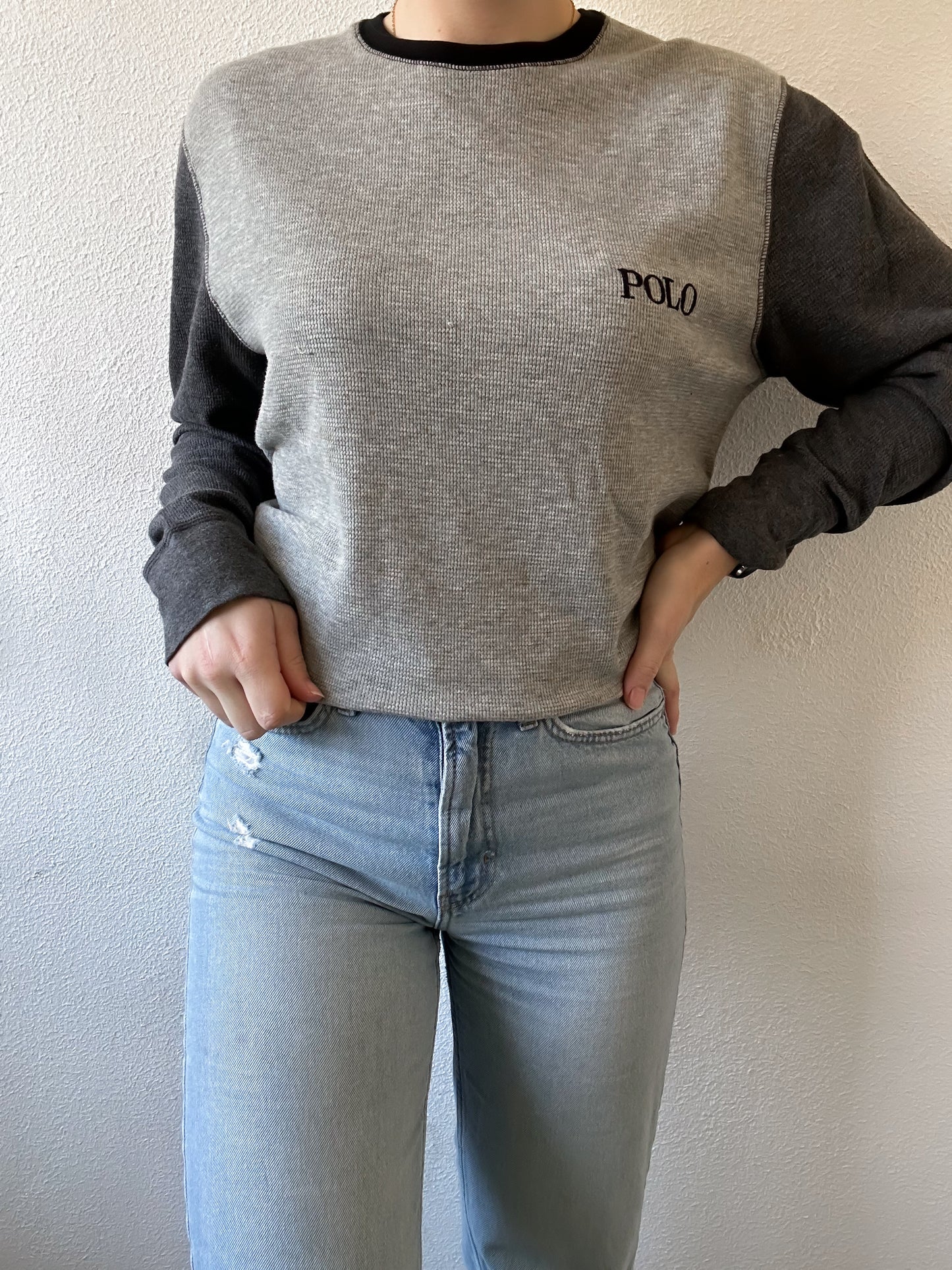 Ralph Lauren waffle knit L