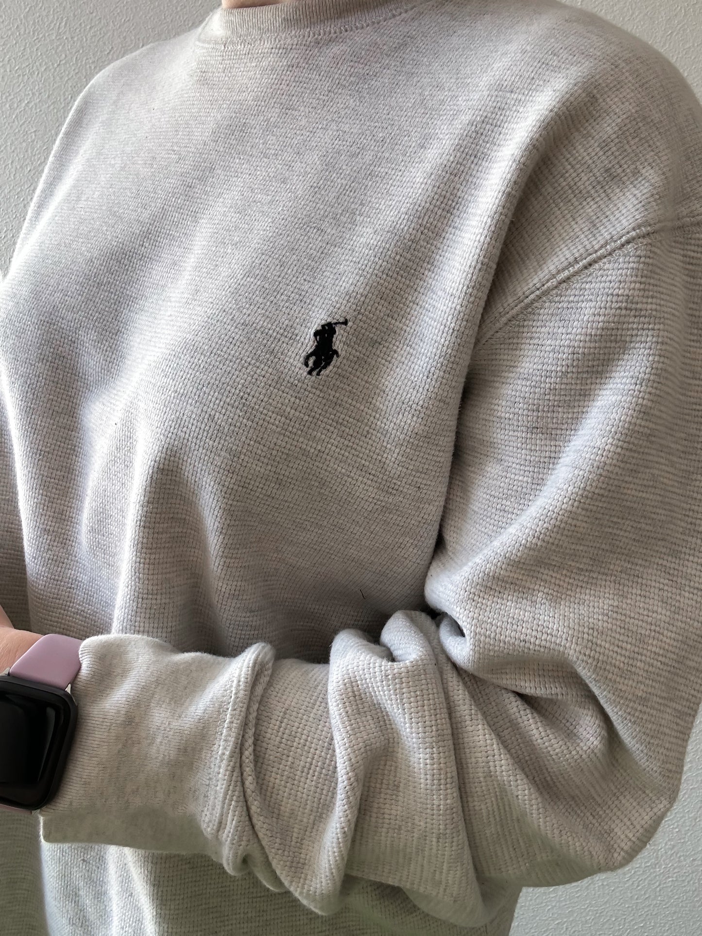 Ralph Lauren waffle knit XL