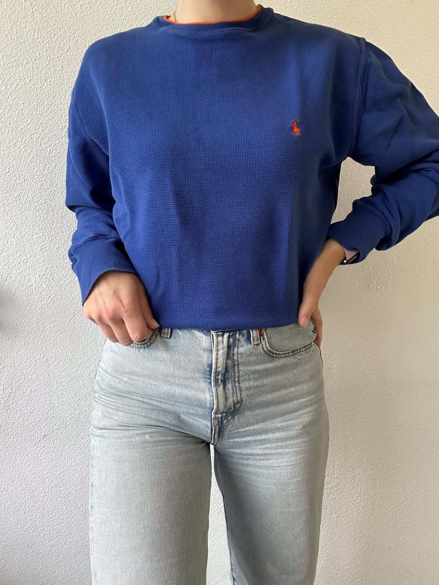 Ralph Lauren waffle knit XL