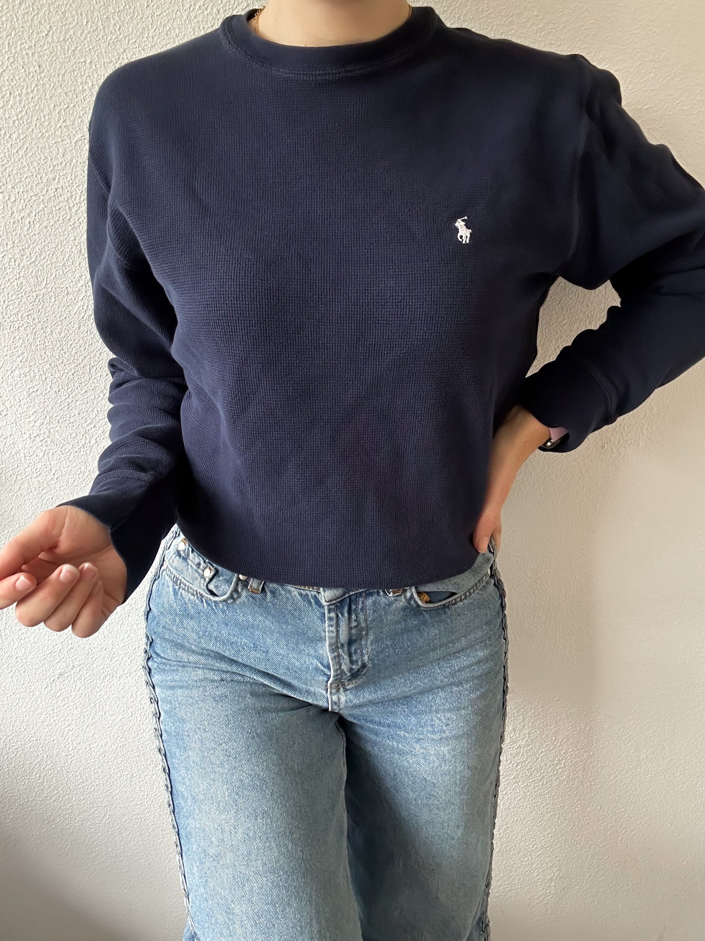 Ralph Lauren waffle knit L